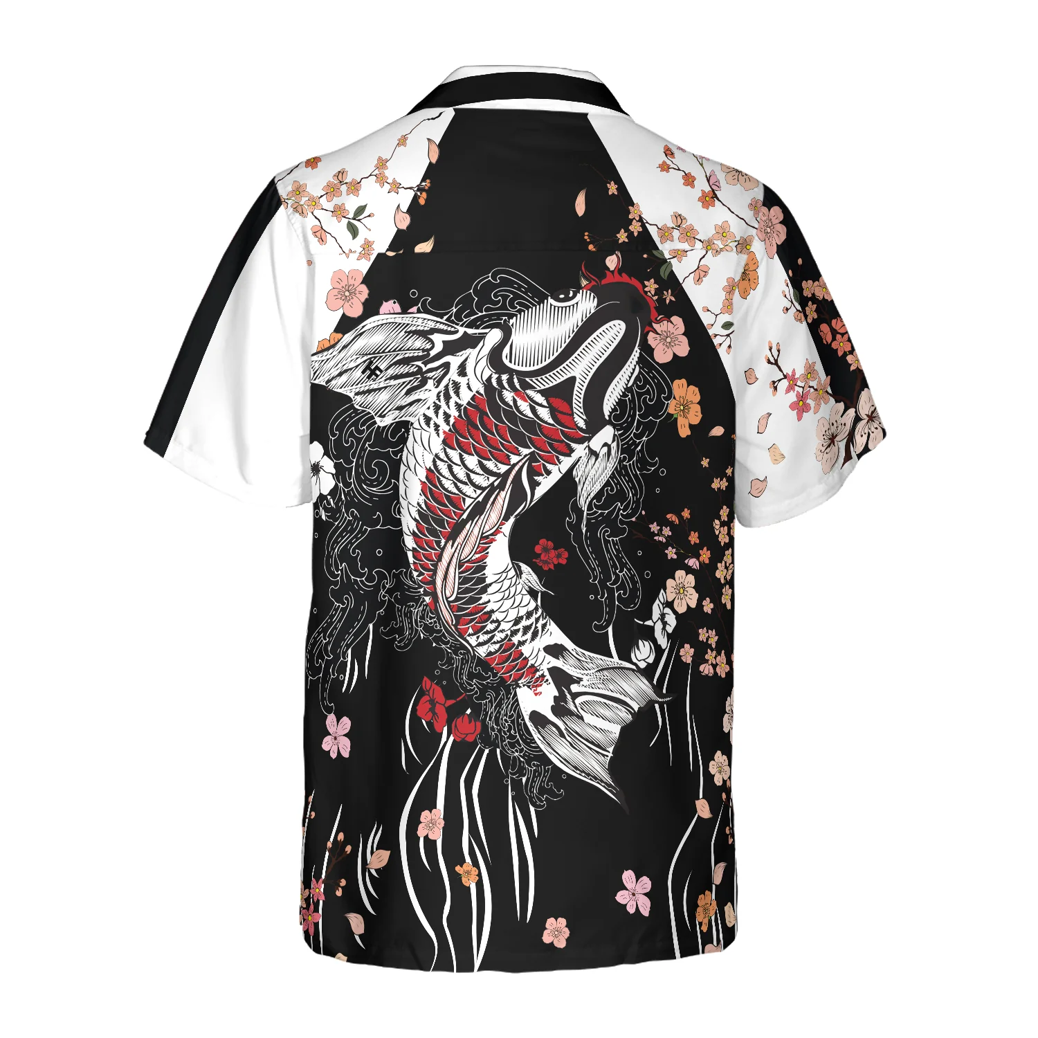 Sukajan Style Koi Fish Hawaiian Shirt Aloha Shirt For Men and Women