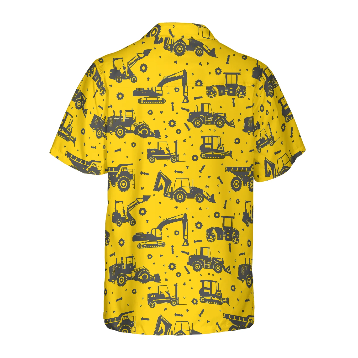 Heavy Tractor Hawaiian Shirt Aloha Shirt For Men and Women