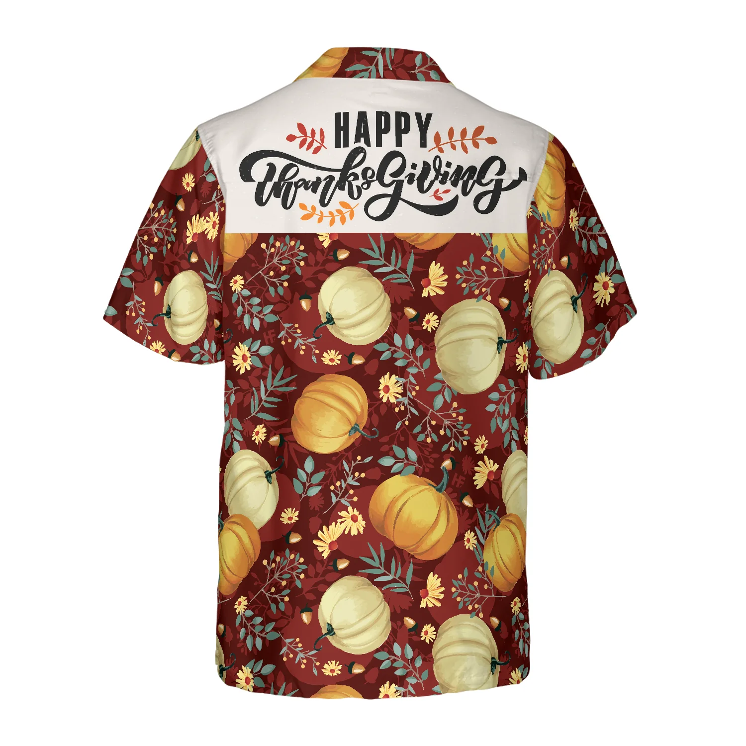 Autumn Thanksgiving Celebration Hawaiian Shirt Aloha Shirt For Men and Women