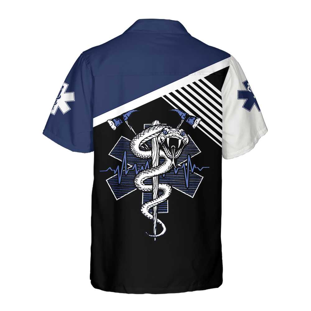 EMS Paramedic Hawaiian Shirt Funny Parademic Shirt Paramedic Gift Ideas Aloha Shirt For Men and Women