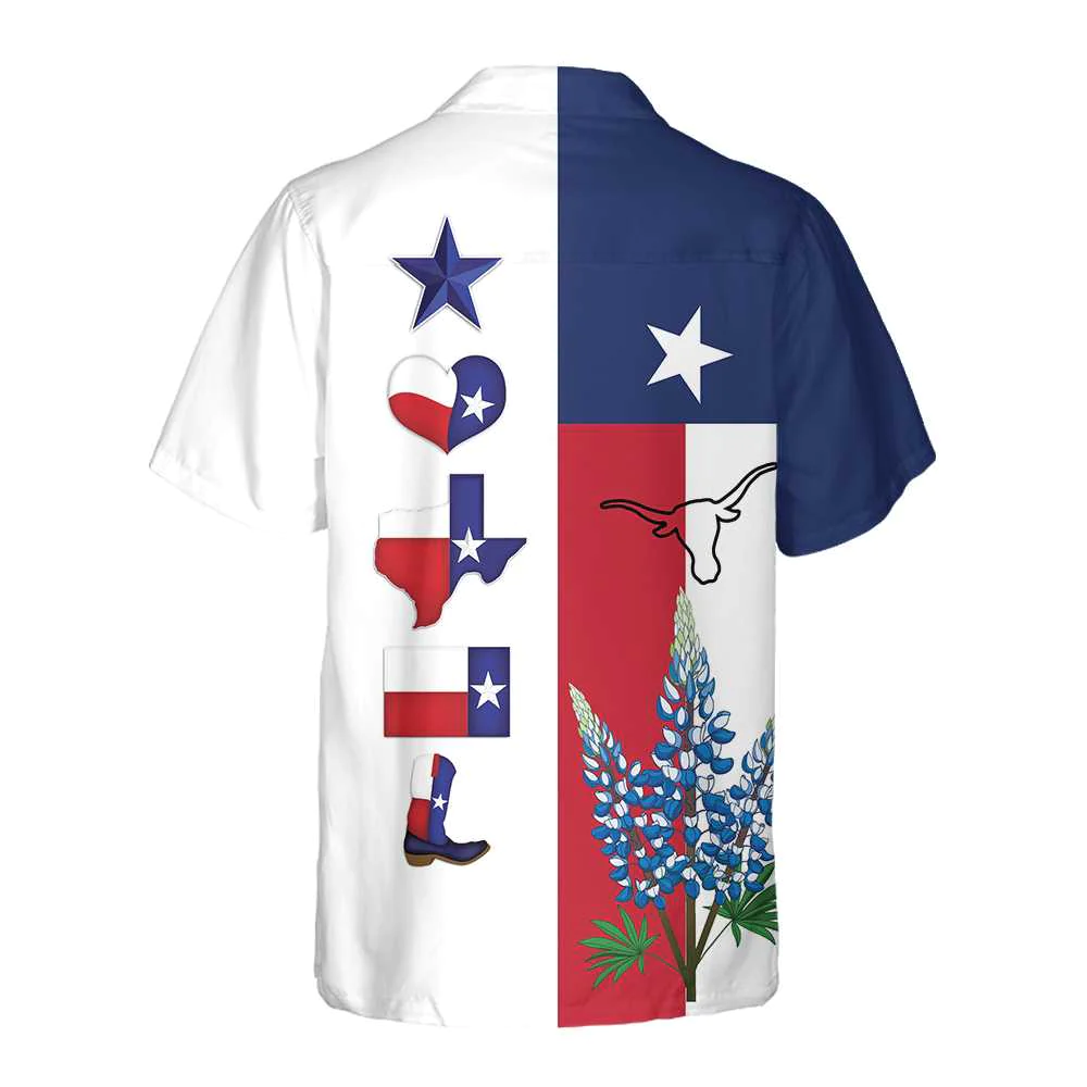 Texas Pride Hawaiian Shirt Unique Texas Shirt Gift For Texas Lovers Aloha Shirt For Men and Women