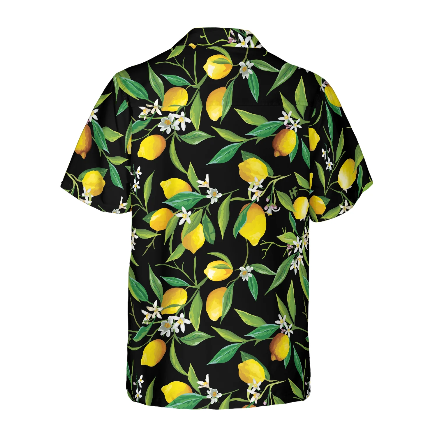 Lemon In Black Hawaiian Shirt Aloha Shirt For Men and Women