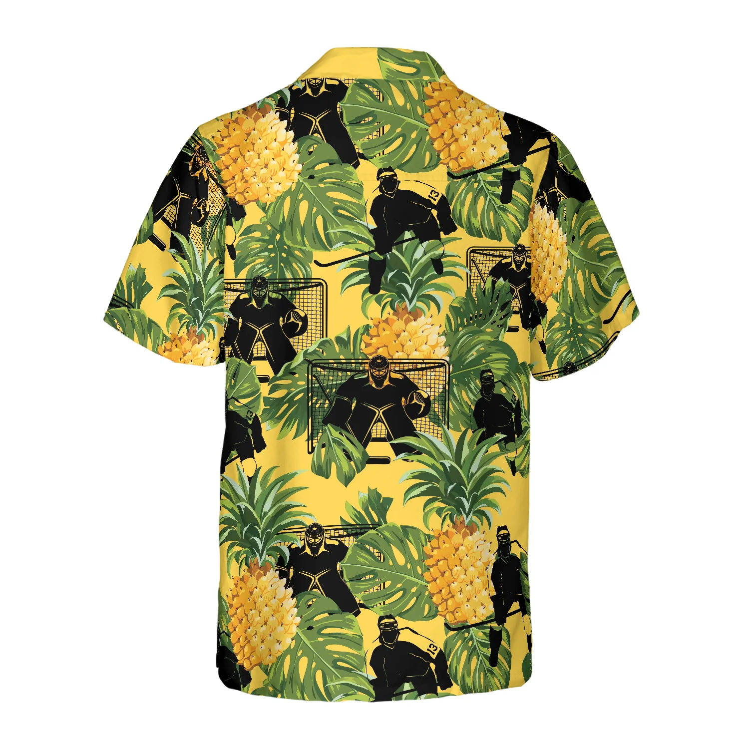 Ice Hockey Tropical Hawaiian Shirt Aloha Shirt For Men and Women