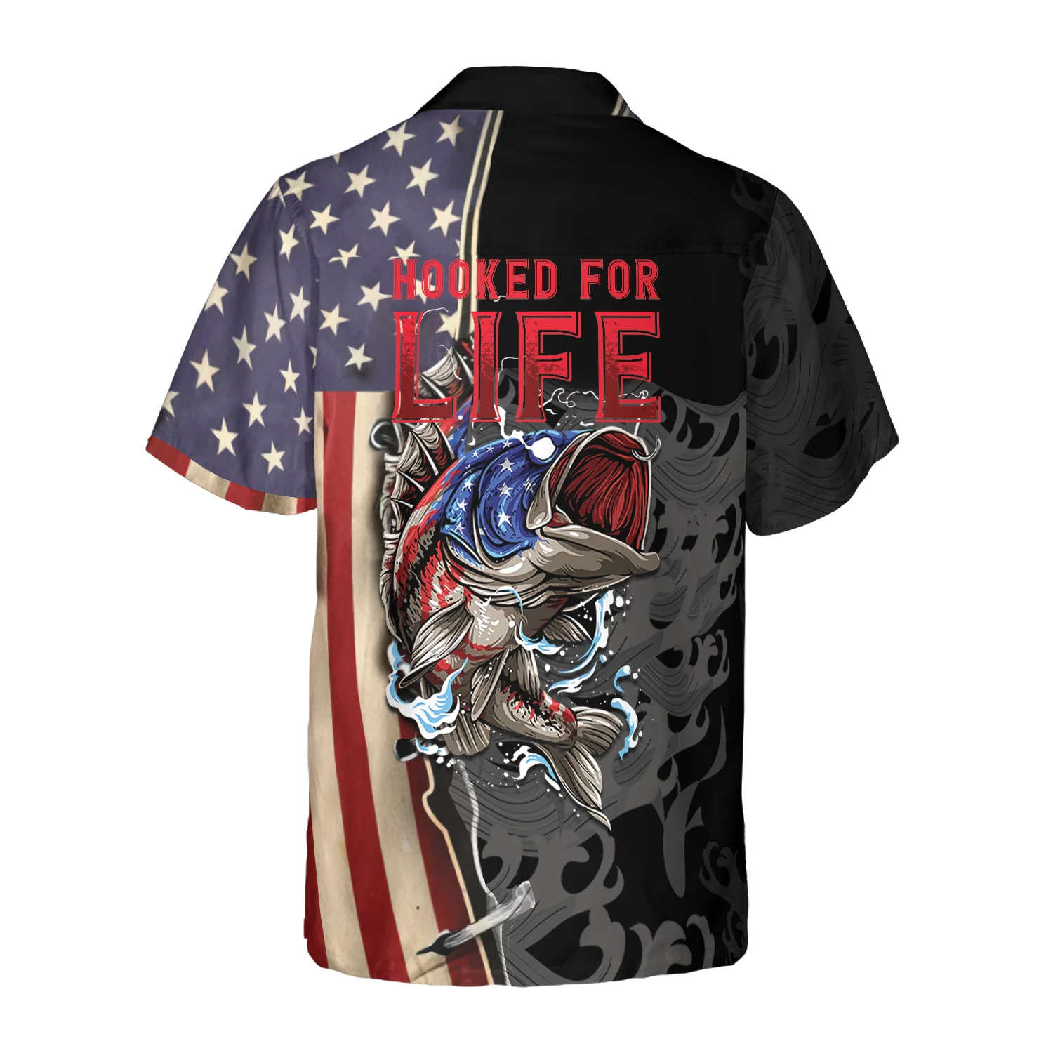 Hooked For Life Hawaiian Shirt Aloha Shirt For Men and Women