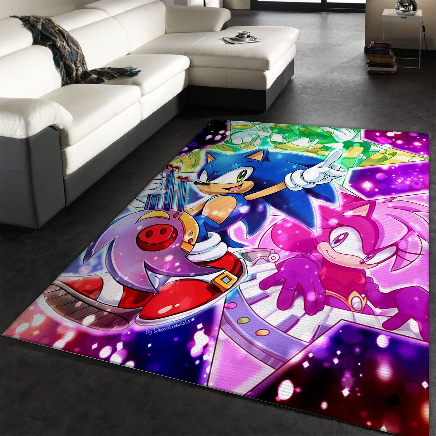 Sonic Underground1 Area Rug For Christmas, Living room and bedroom Rug, US Gift Decor - Indoor Outdoor Rugs