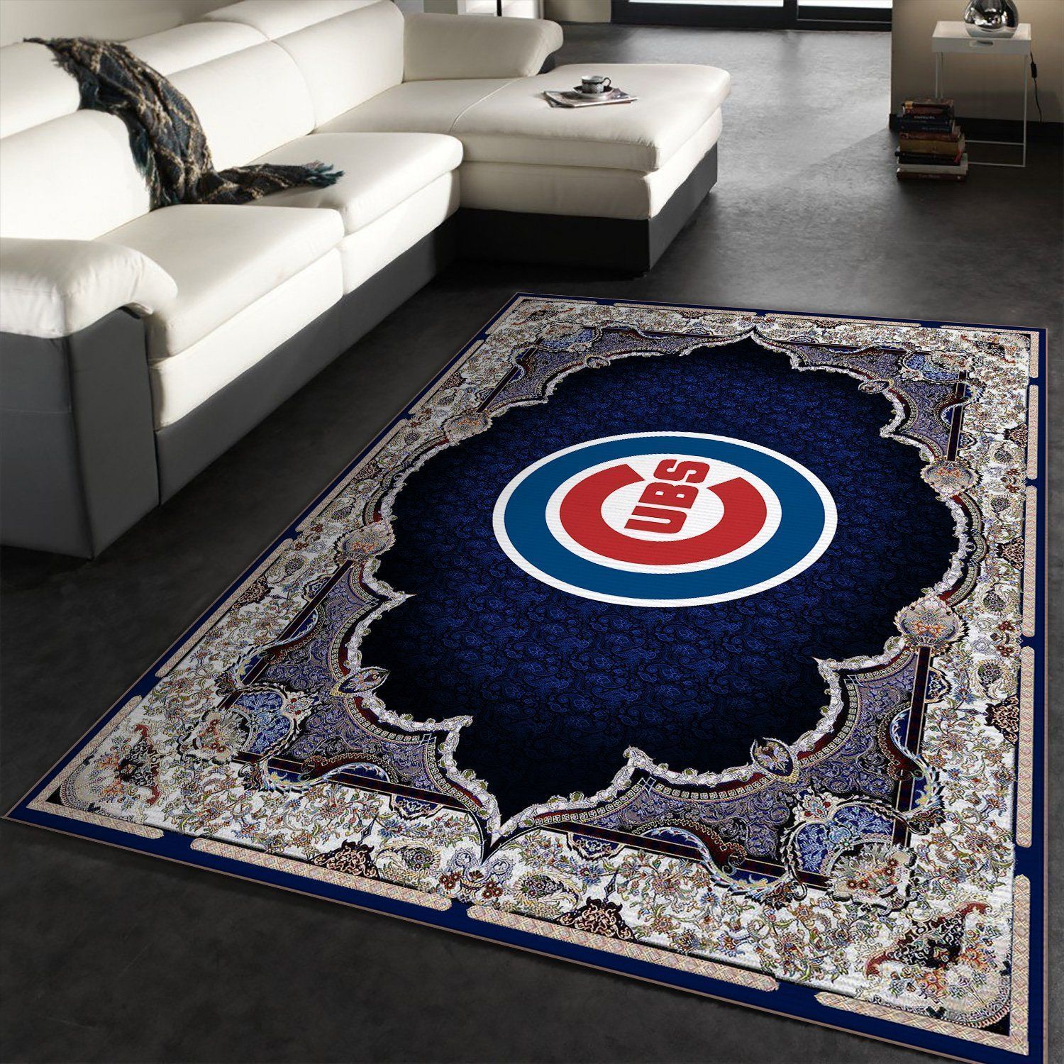 Chicago Cubs MLB Baseball Area Rug Baseball Floor Decor The US Decor - Indoor Outdoor Rugs