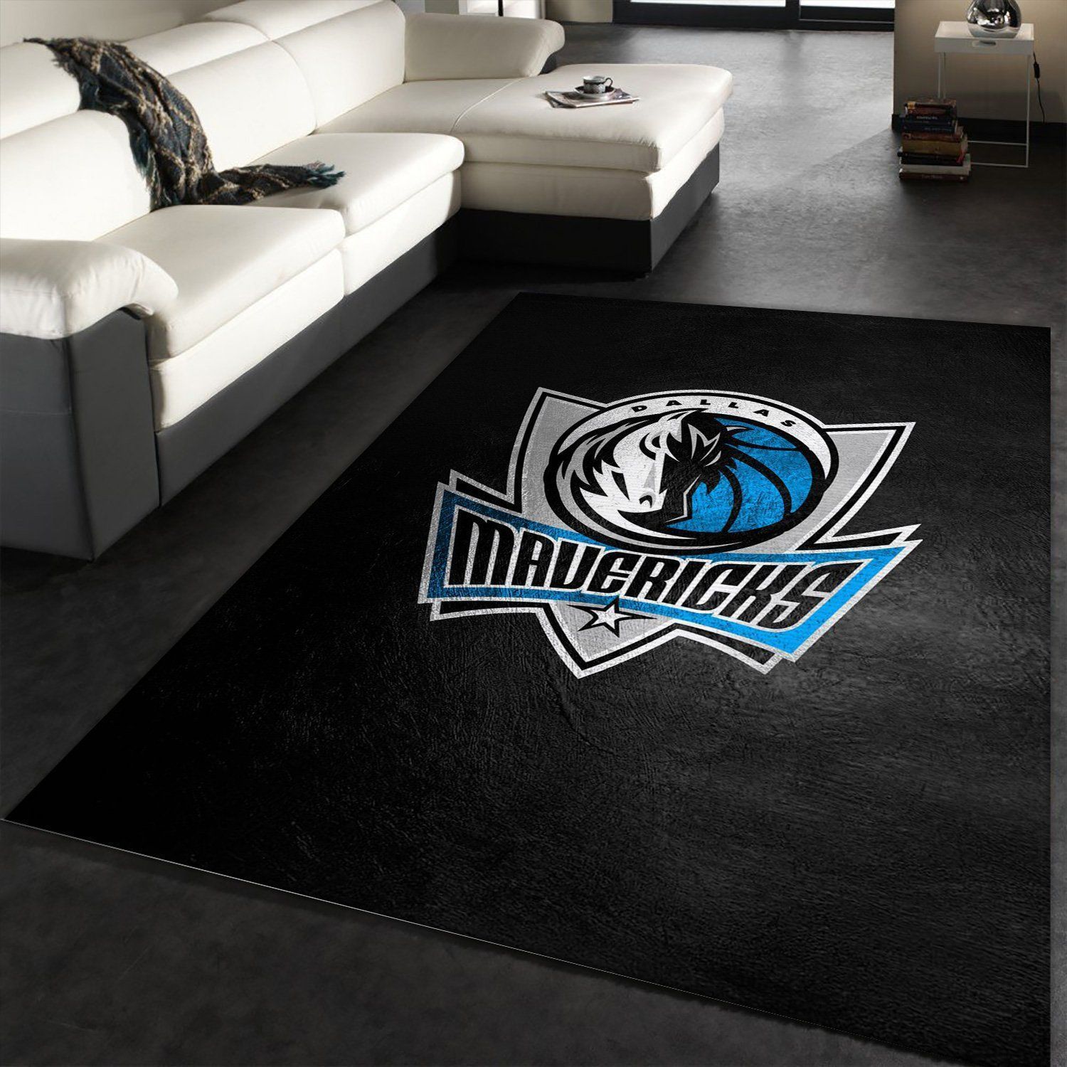 Dallas Mavericks Area Rug, Kitchen Rug, Home Decor Floor Decor - Indoor Outdoor Rugs