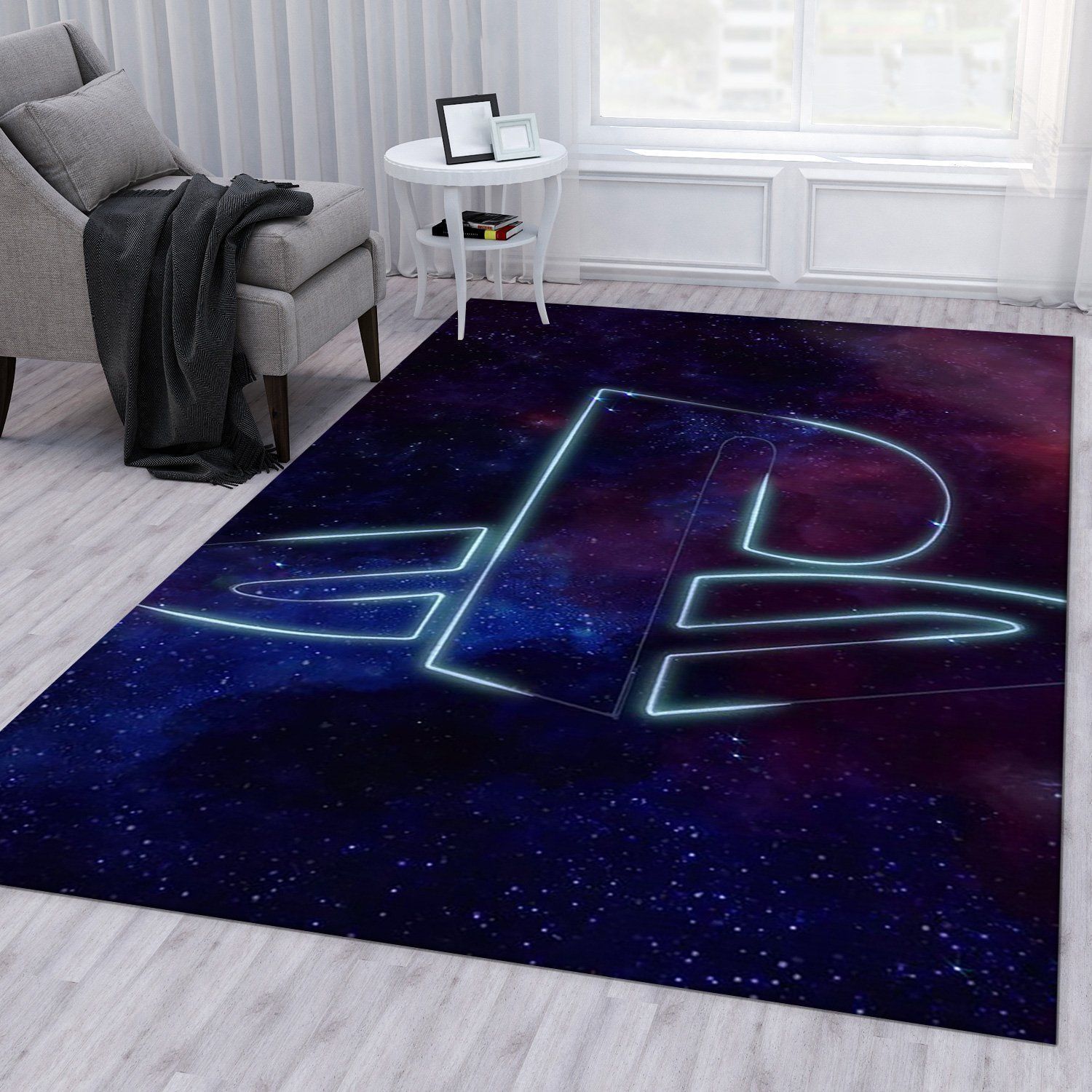 Playstation V38 Area Rug For Gift Living Room Rug Home Decor Floor Decor - Indoor Outdoor Rugs