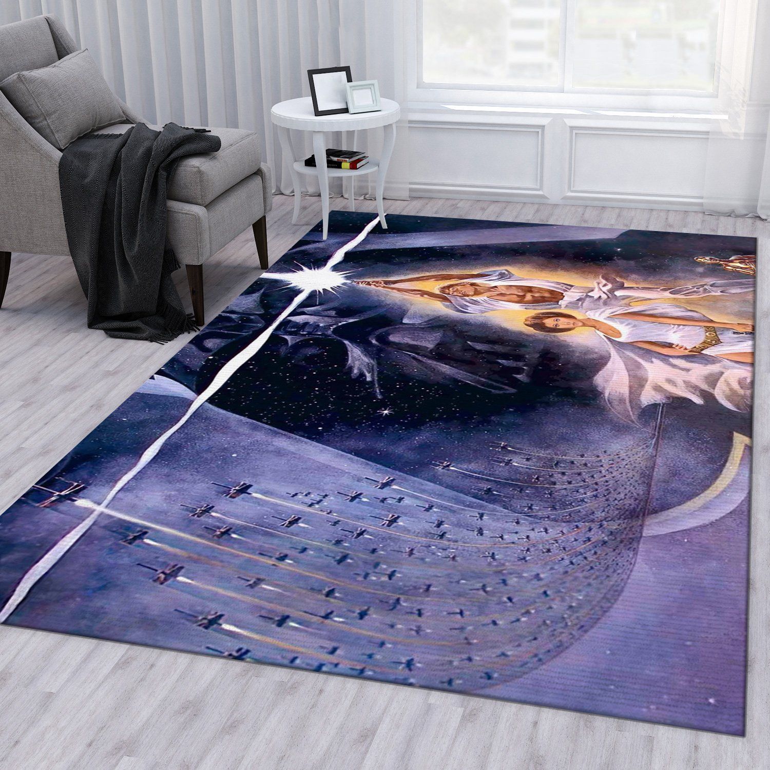 Star War Ver7 Rug Living Room Rug Home Decor Floor Decor - Indoor Outdoor Rugs