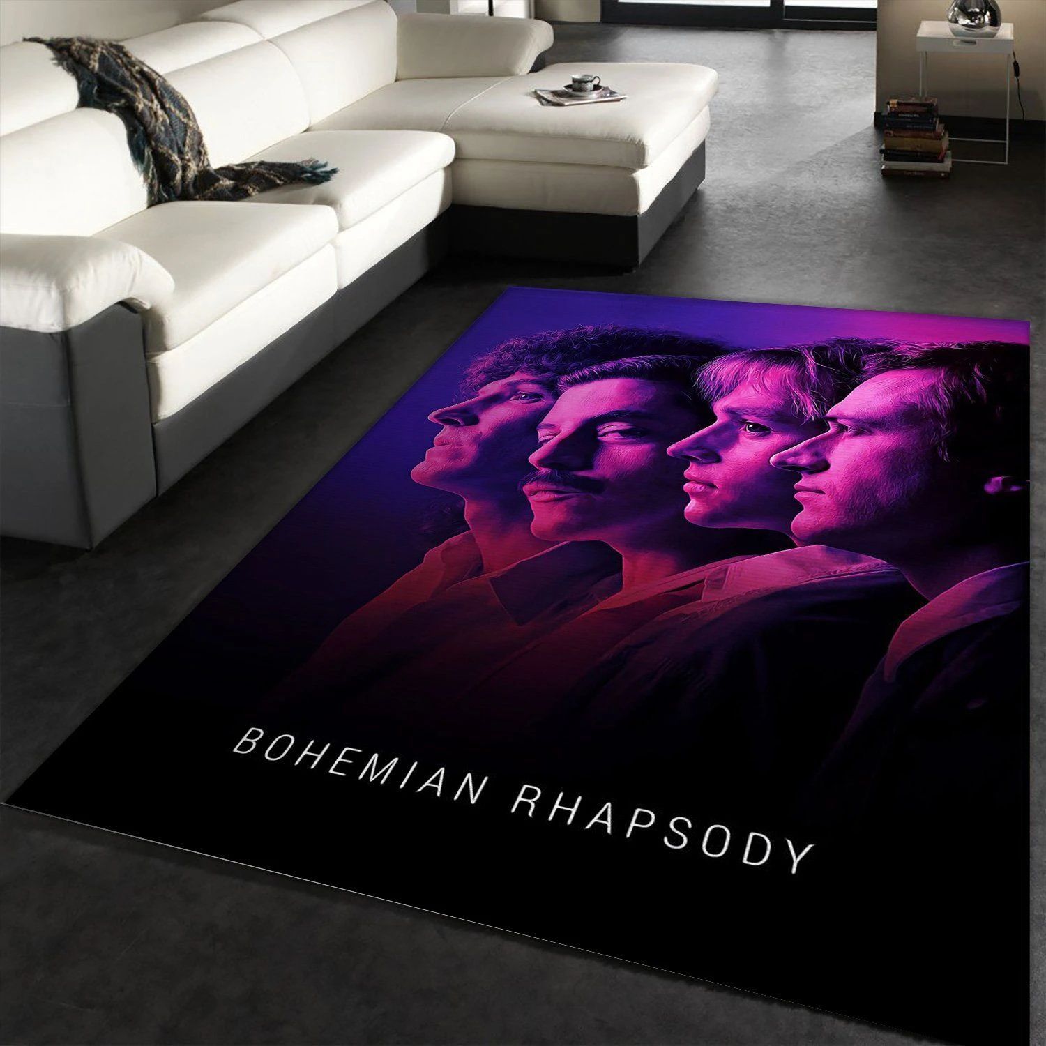 Bohemian Rhapsody Rug Movie Rug Home Decor Floor Decor - Indoor Outdoor Rugs