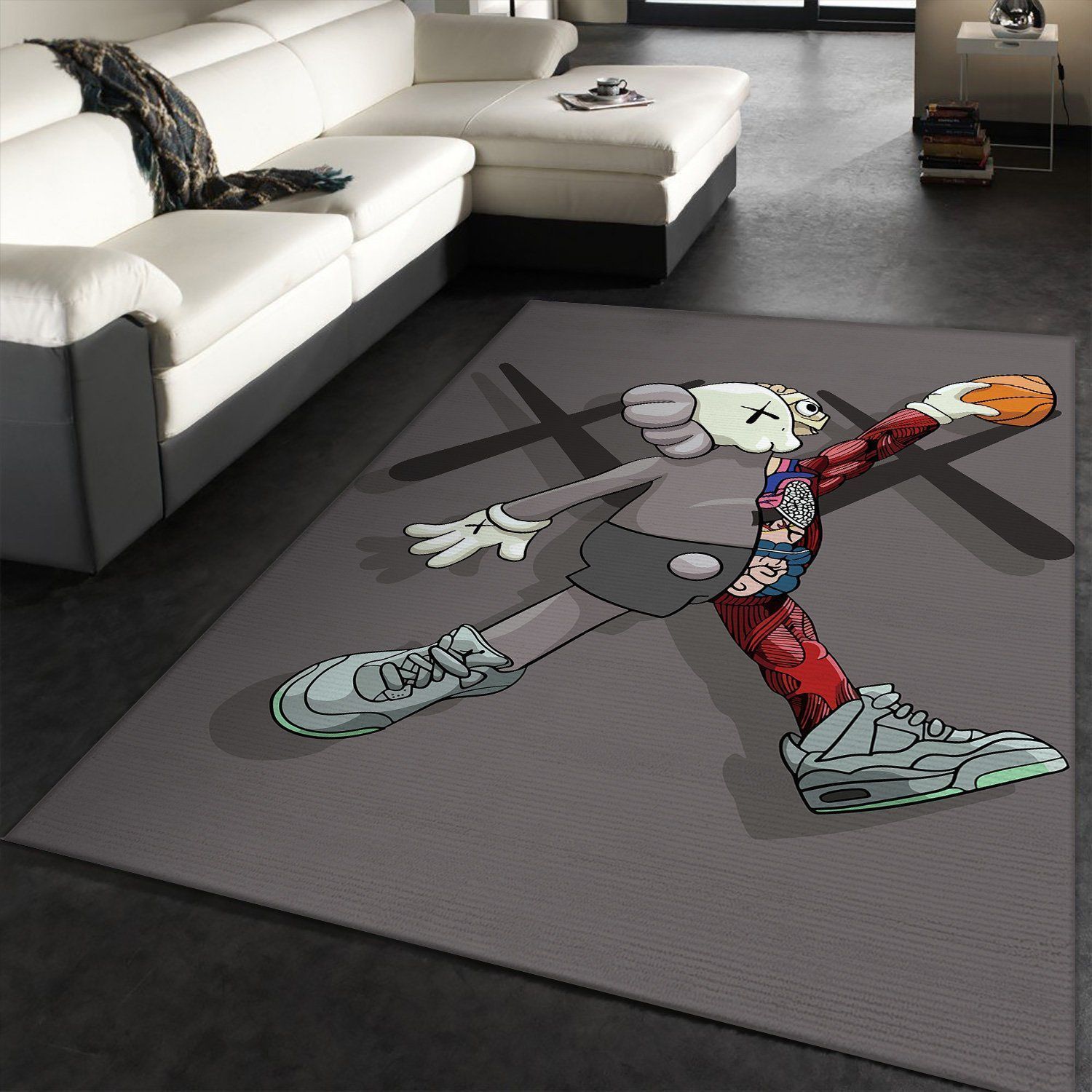 Kaws Supreme Collection Area Rugs Living Room Carpet Floor Decor Christmas Gift - Indoor Outdoor Rugs