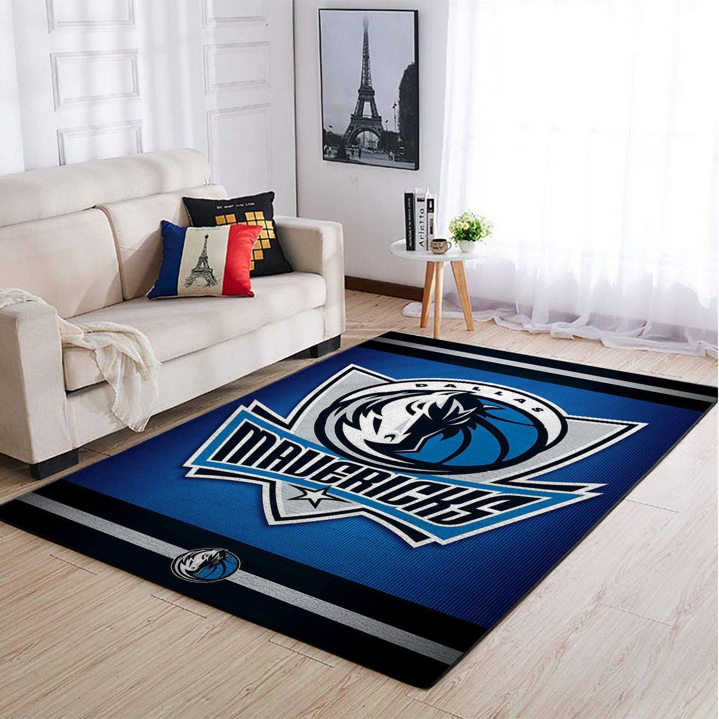 Dallas Mavericks Nba Team Logo Style Nice Gift Home Decor Rectangle Area Rug - Indoor Outdoor Rugs