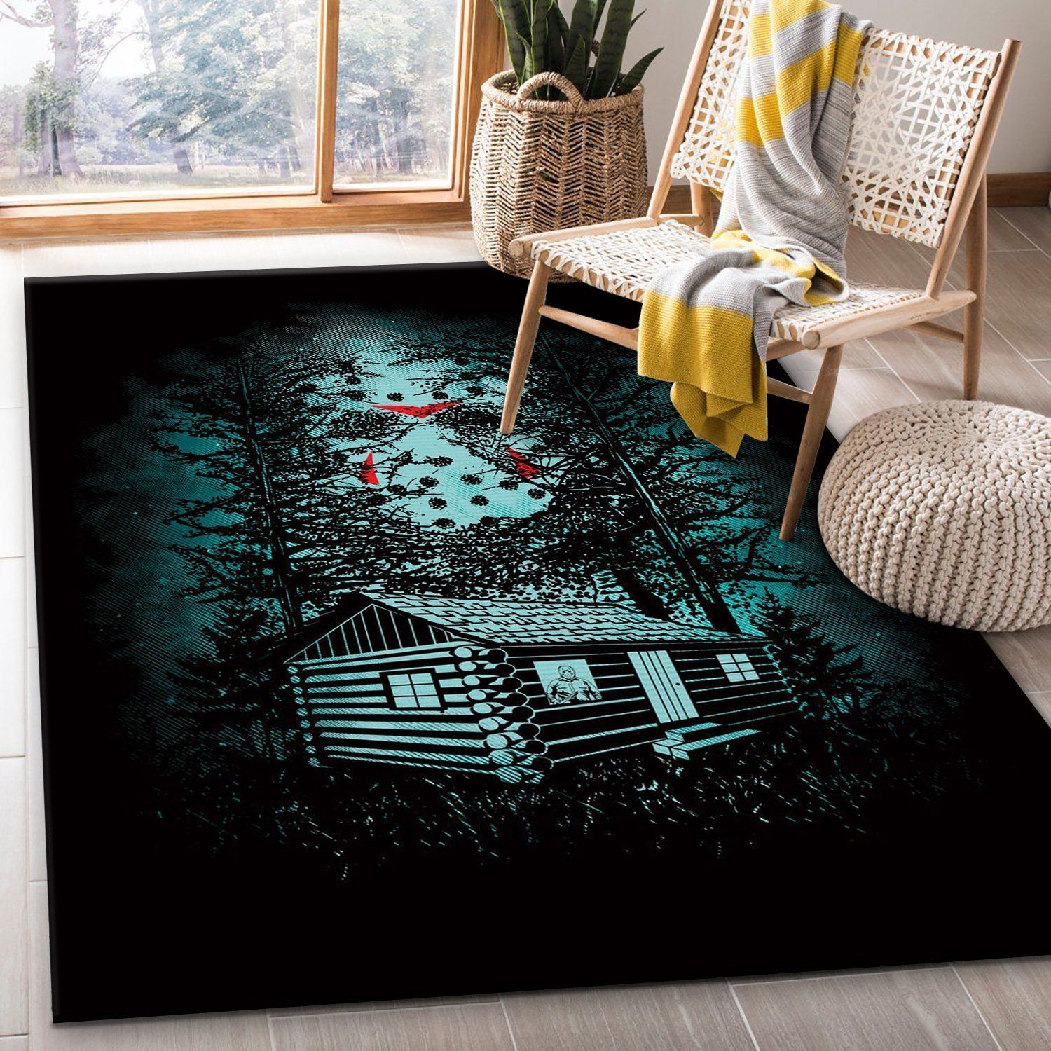 Mass Murderer Area Rug, Living room and bedroom Rug, US Gift Decor - Indoor Outdoor Rugs