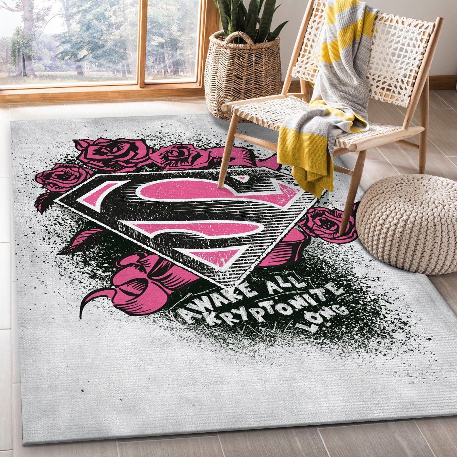 Rockabilly Area Rug, Living Room Rug, US Gift Decor - Indoor Outdoor Rugs