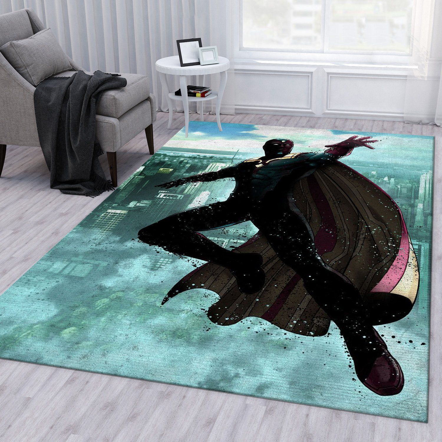 Vision Rug Bedroom Rug US Gift Decor - Indoor Outdoor Rugs