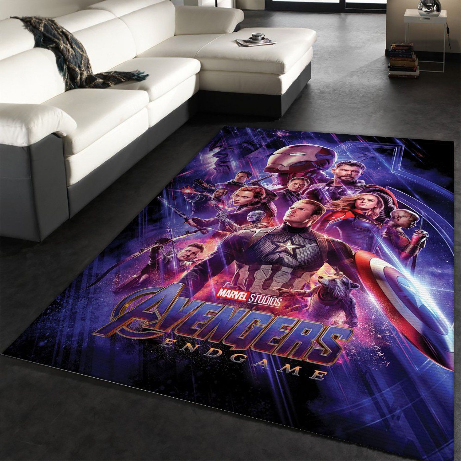 Avengers Endgame Movie Movie Area Rug, Living Room Rug, Family Gift US Decor - Indoor Outdoor Rugs