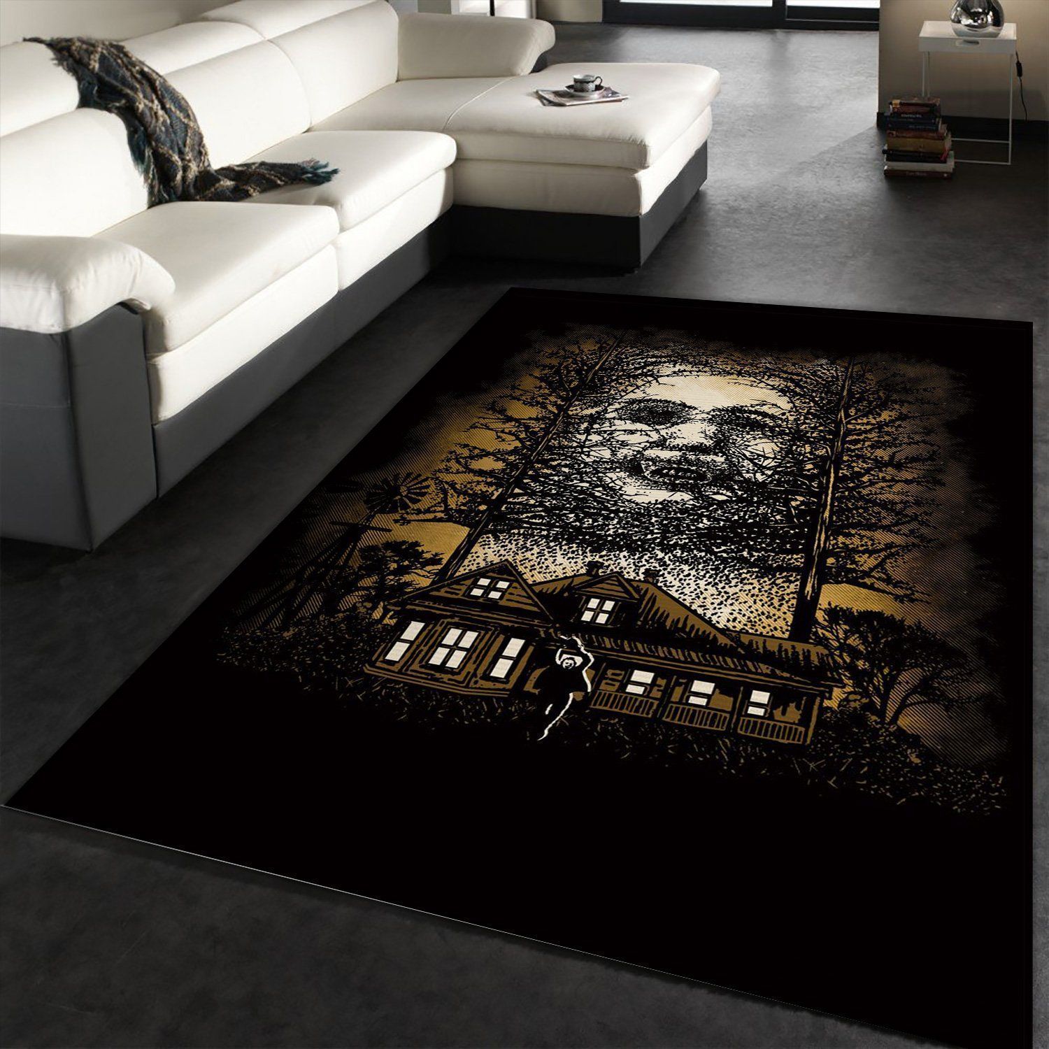 House Of Slaughter Area Rug Carpet, Living room and bedroom Rug, Family Gift US Decor - Indoor Outdoor Rugs