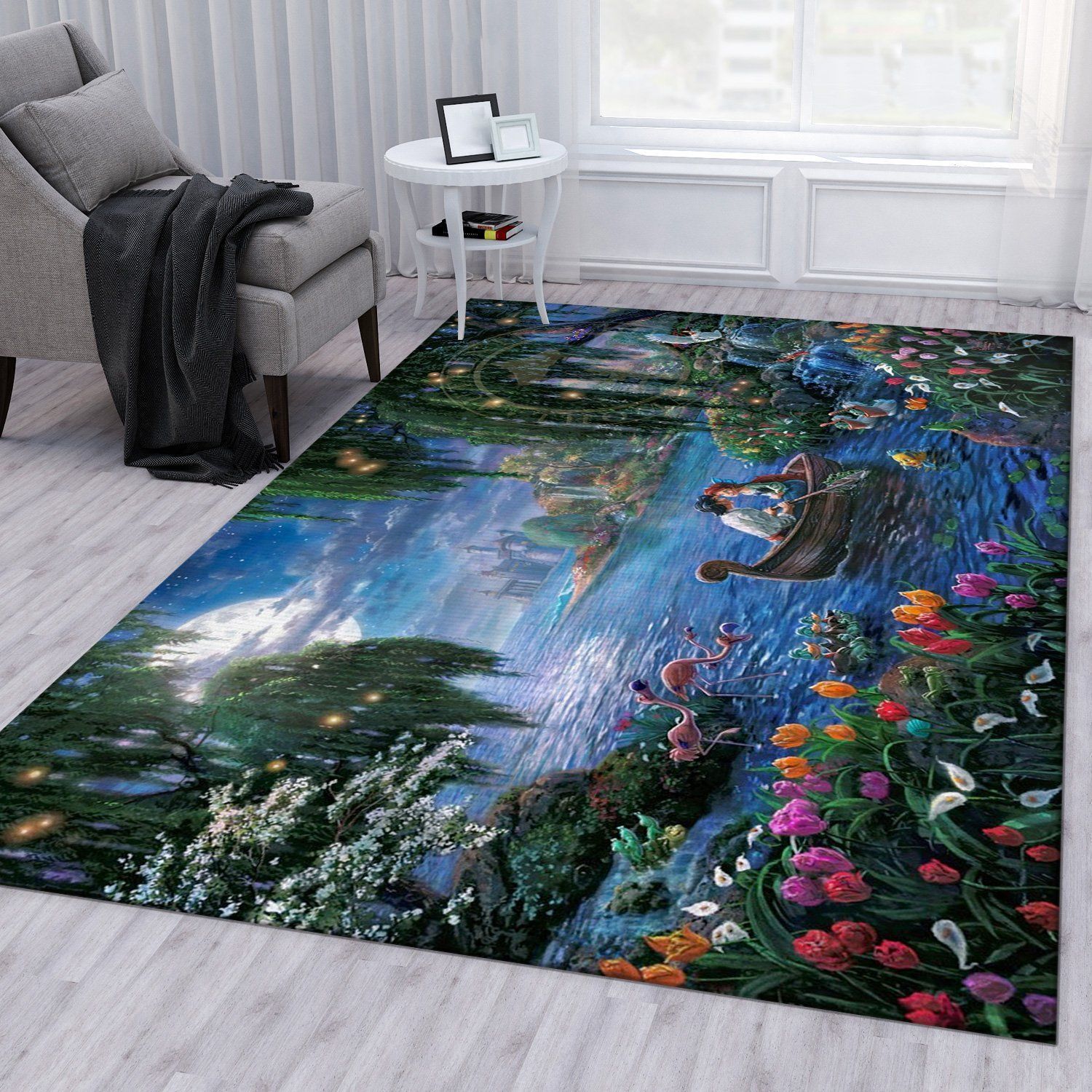 The Little Mermaid Ver2 Rug Bedroom Rug Home Decor Floor Decor - Indoor Outdoor Rugs