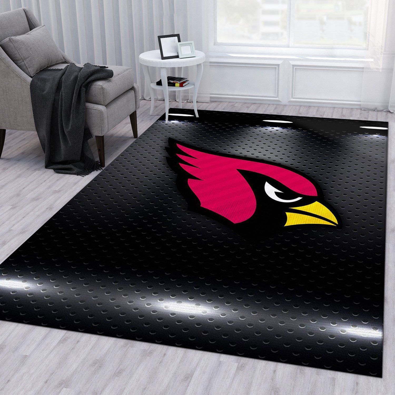 Arizona Cardinals Nfl Rug Bedroom Rug Home US Decor - Indoor Outdoor Rugs