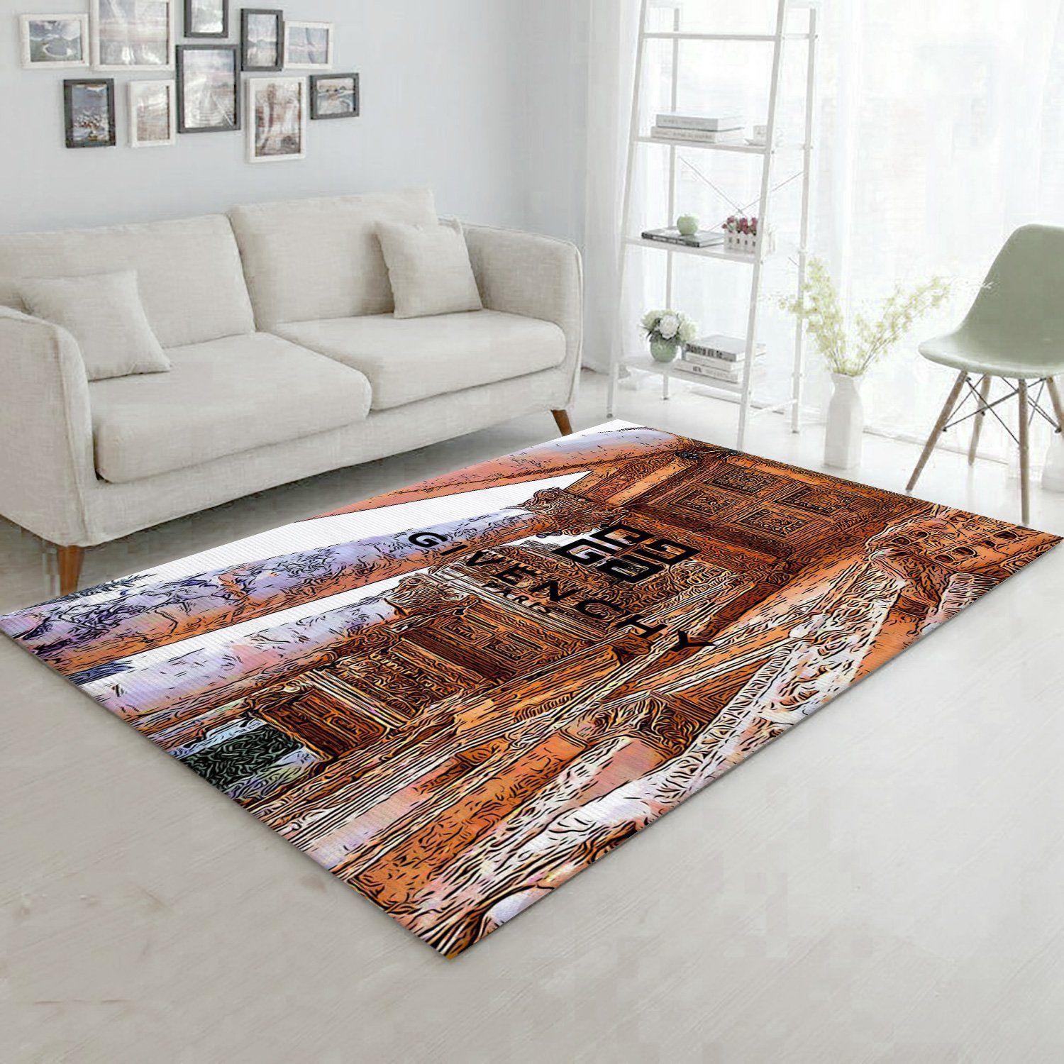 Givenchy Area Rug Fashion Brand Rug Home Decor Floor Decor - Indoor Outdoor Rugs