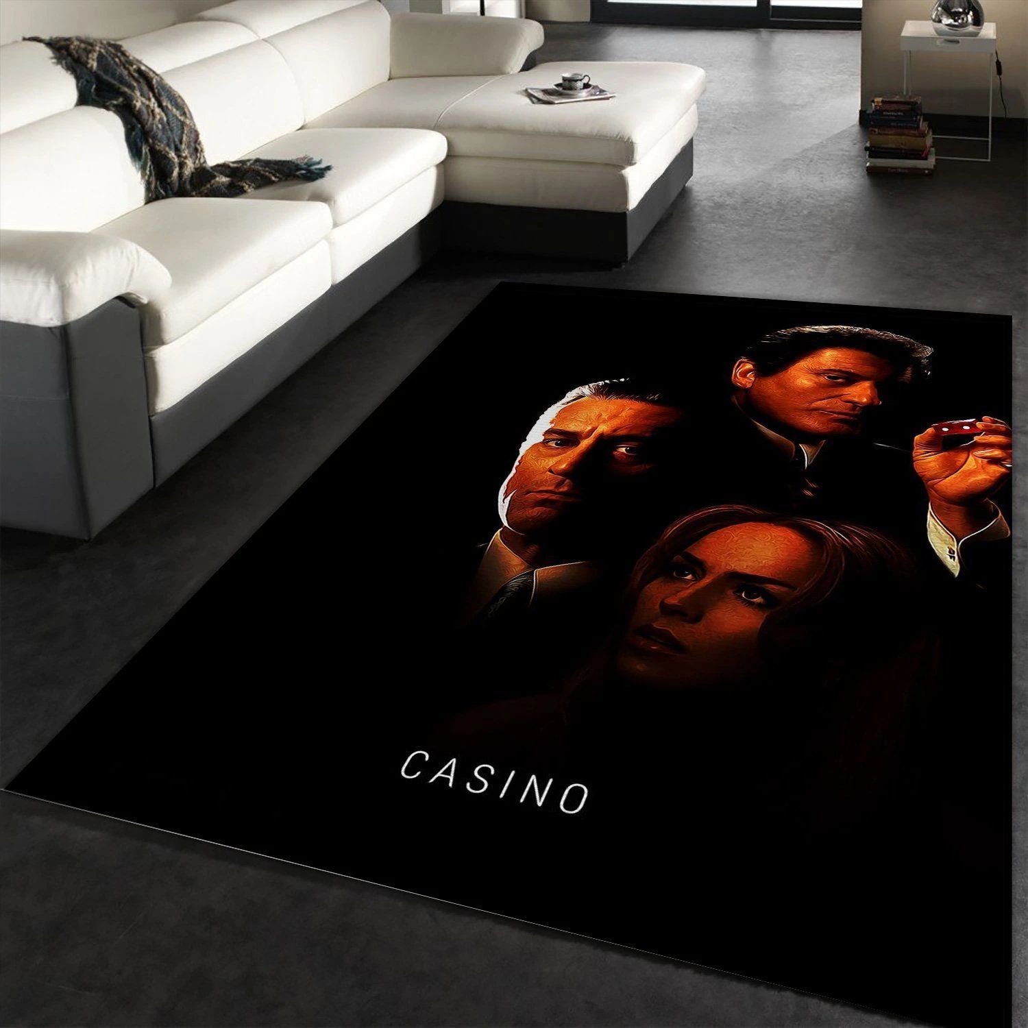 Casino 1995 Area Rug Art Painting Movie Rugs Christmas Gift US Decor - Indoor Outdoor Rugs