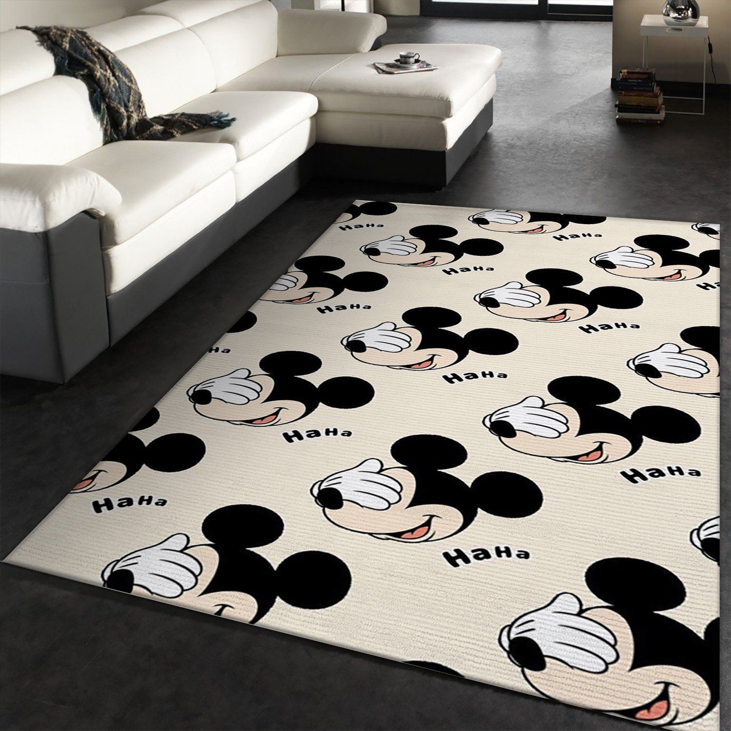 Mickey Mouse Tumblr Disney Area Rug, Bedroom, US Gift Decor - Indoor Outdoor Rugs