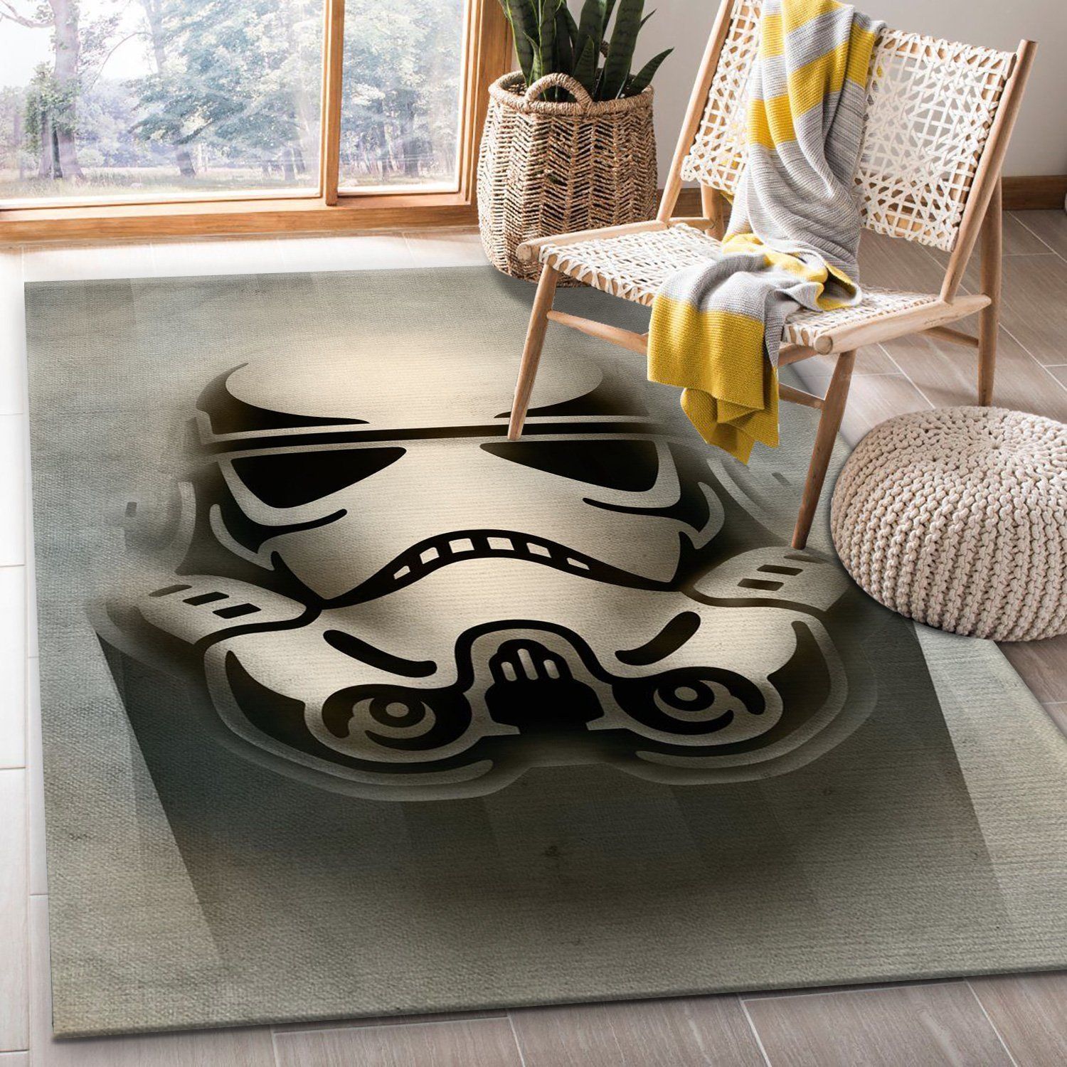 Animated Star War Area Rug, Living Room Rug, US Gift Decor - Indoor Outdoor Rugs