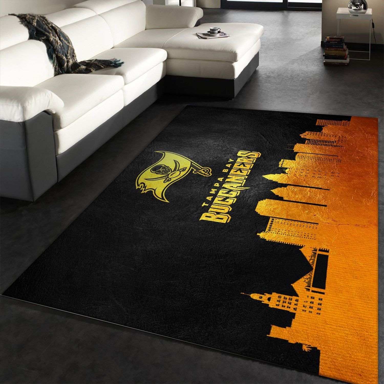 Tampa Bay Buccaneers NFL Area Rug, Living room and bedroom Rug, Home Decor Floor Decor - Indoor Outdoor Rugs