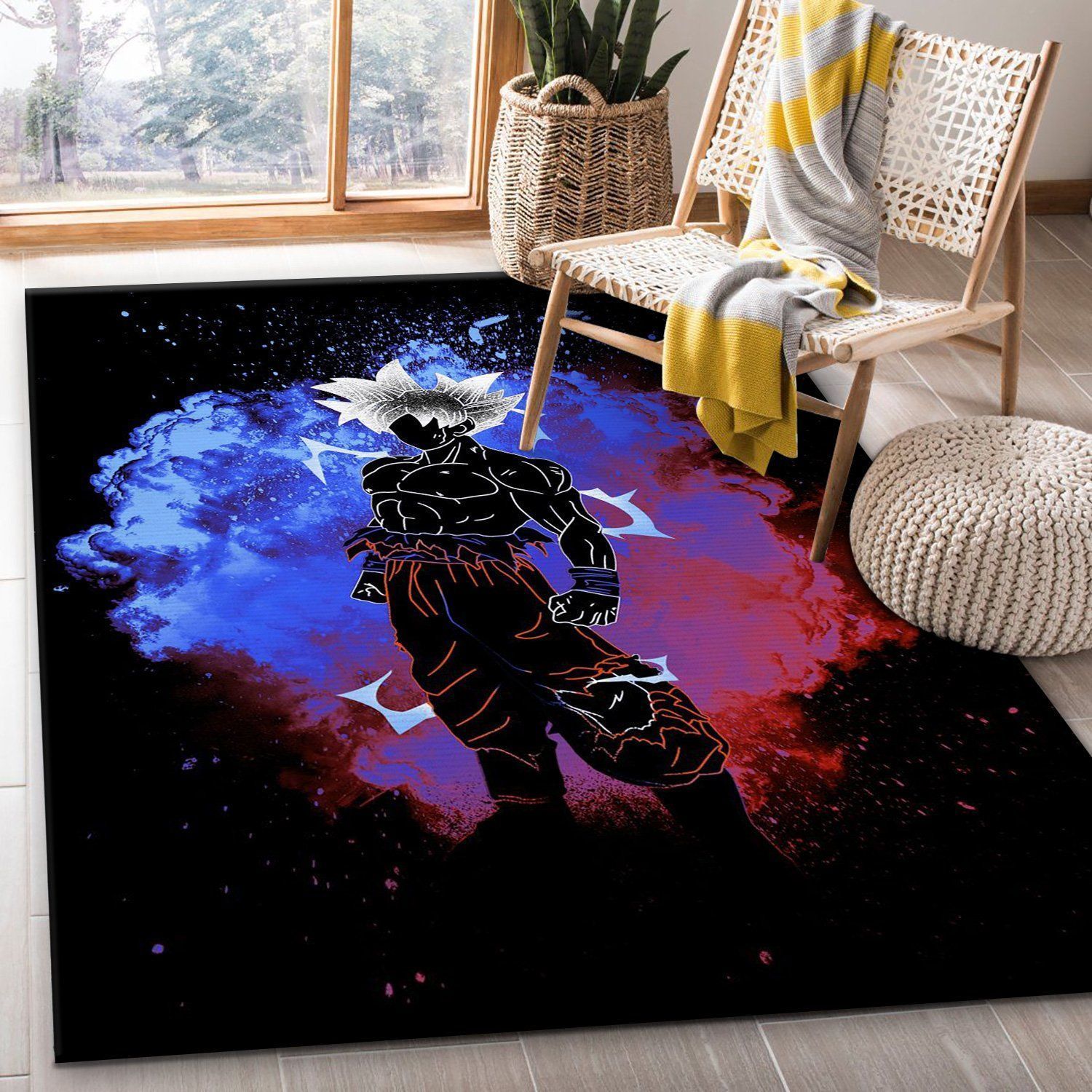 Soul Of The Migatte Manga Hero Area Rug, Gift for fans, Family Gift US Decor - Indoor Outdoor Rugs