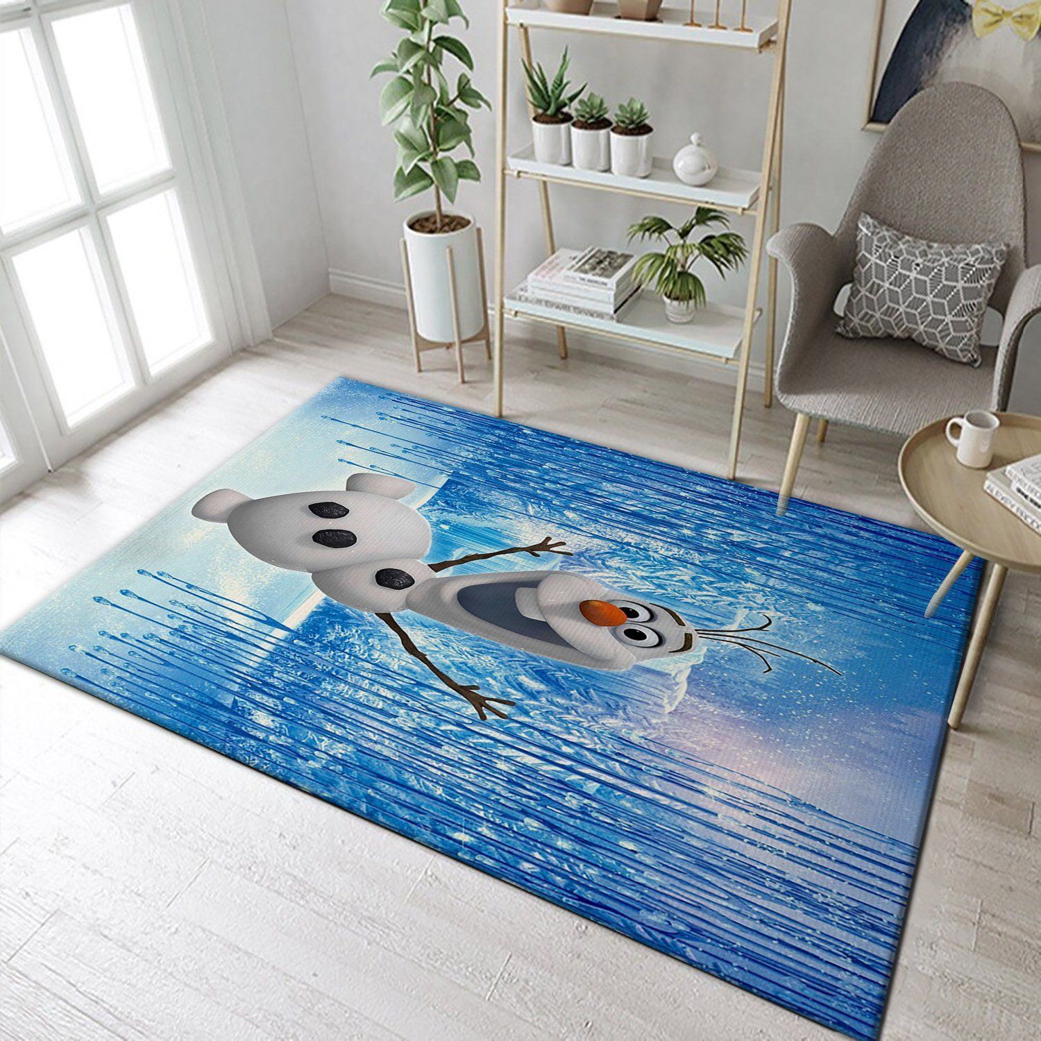 Frozen Disney Area Rug, Kitchen Rug, Family Gift US Decor - Indoor Outdoor Rugs