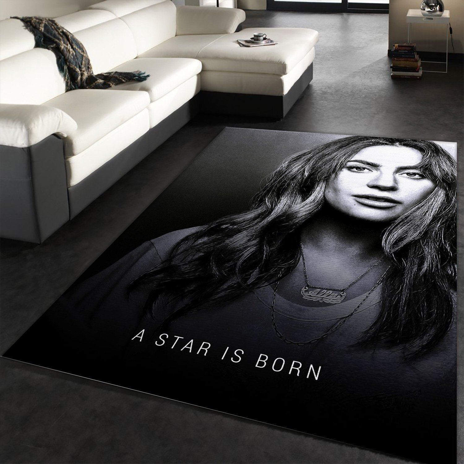 A Star Is Born Area Rug Movie Rug Home Decor Floor Decor - Indoor Outdoor Rugs