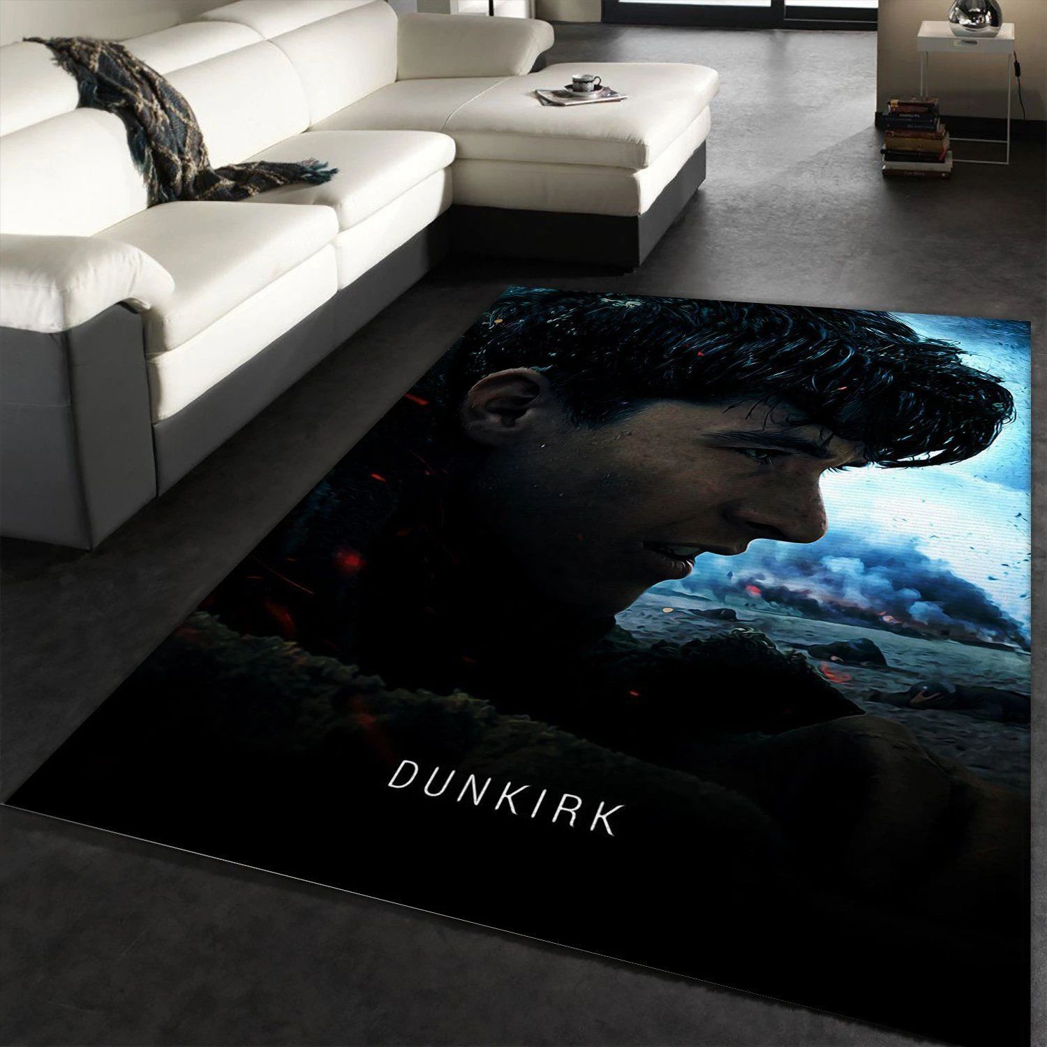 Dunkirk Rug Art Painting Movie Rugs Home Decor Floor Decor - Indoor Outdoor Rugs