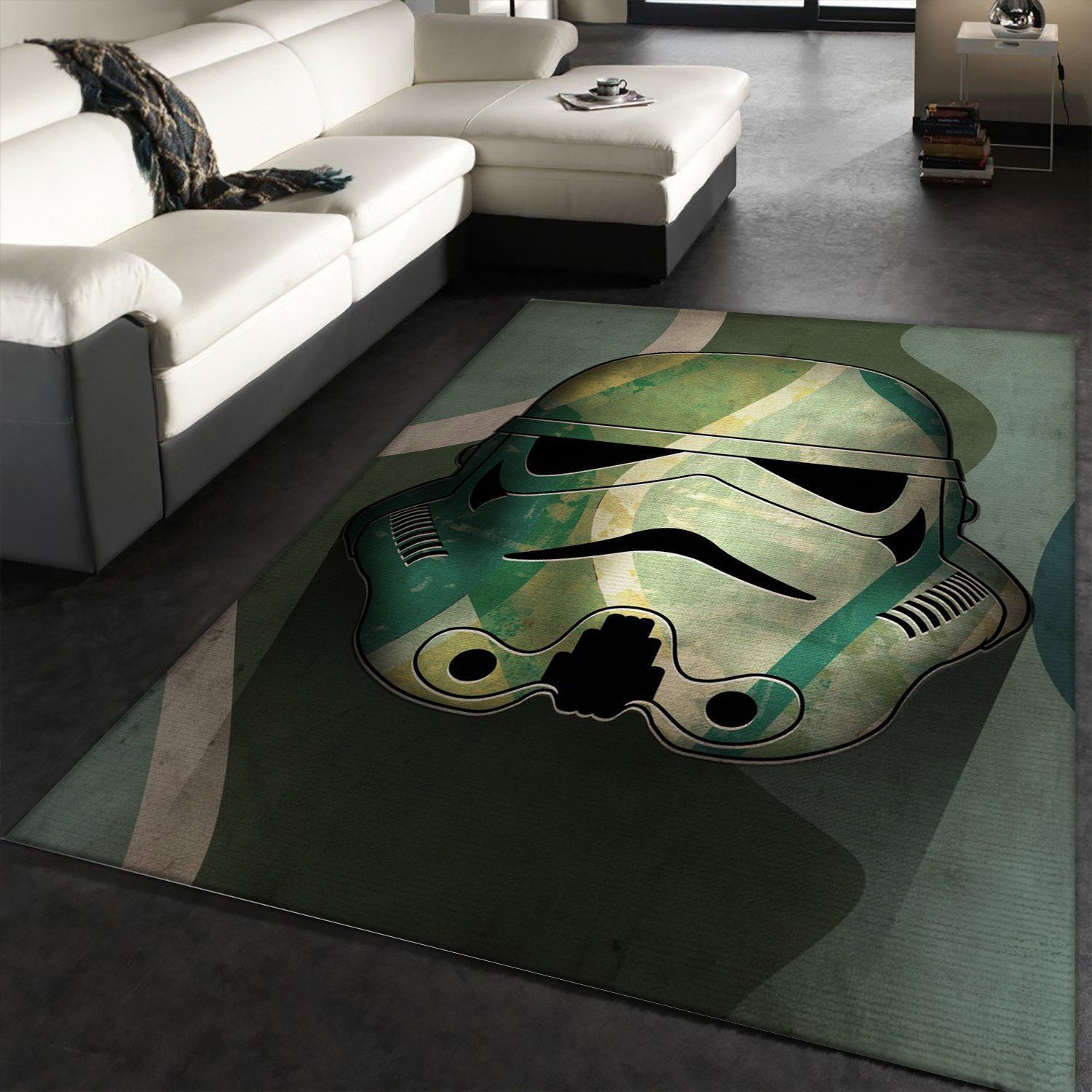 Camo Star War Area Rug, Bedroom Rug, Home Decor Floor Decor - Indoor Outdoor Rugs