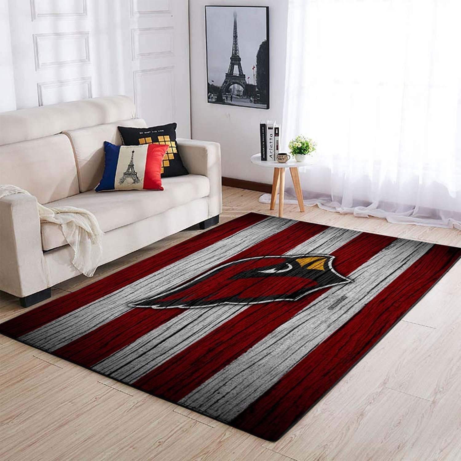 Nfl Football Team Arizona Cardinals Rug Area Rug Home Decor - Indoor Outdoor Rugs