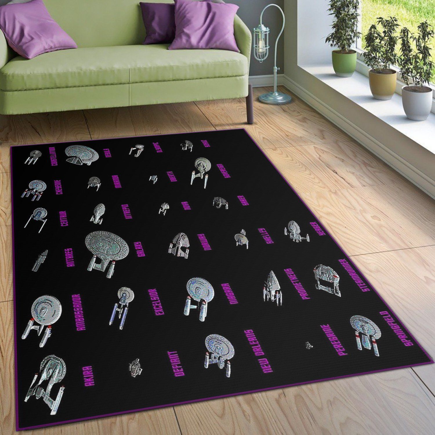 Action Disney Futuristic Christmas Gift Rug Living Room Rug Home Decor Floor Decor - Indoor Outdoor Rugs