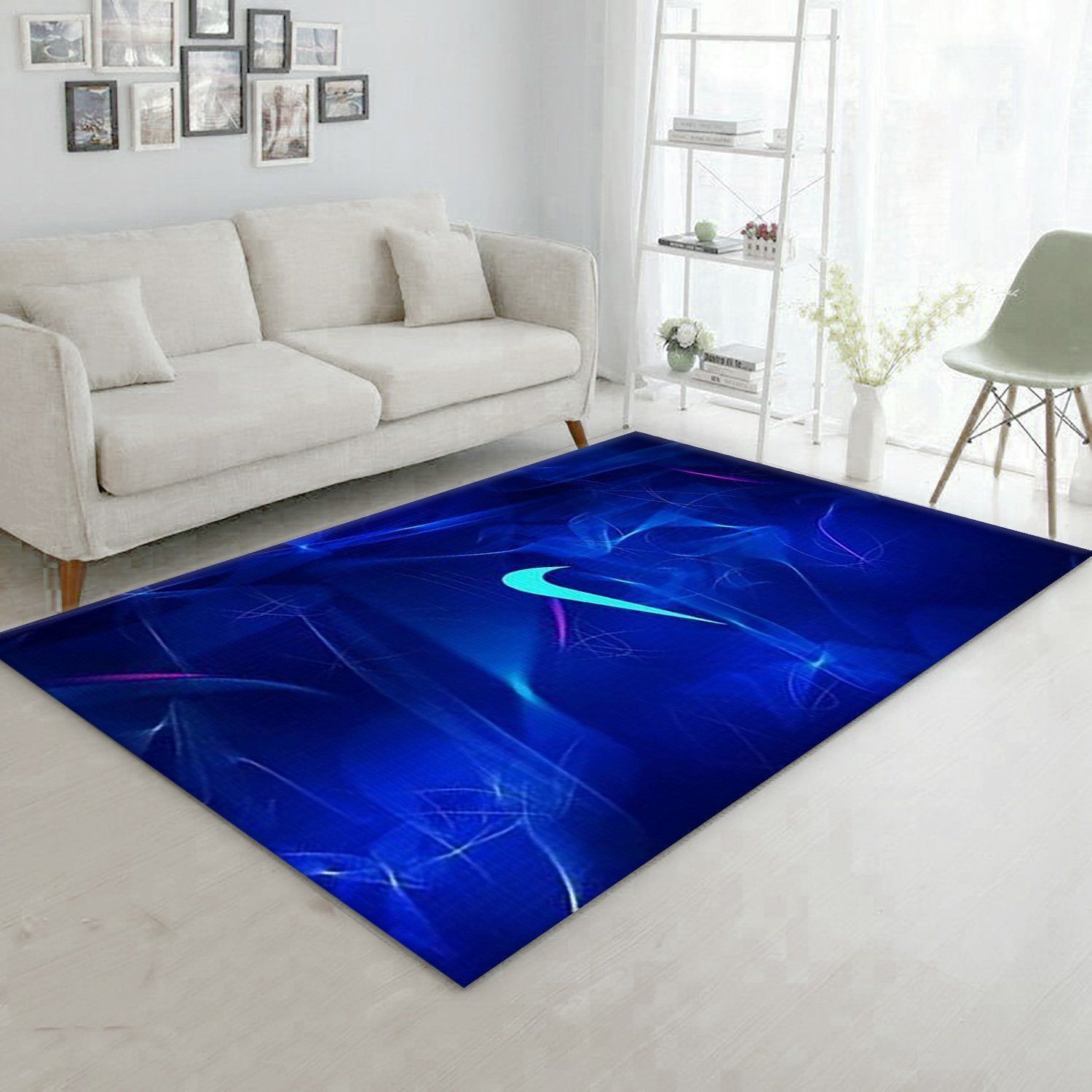 Nike V2 Area Rug For Gift Bedroom Rug US Gift Decor - Indoor Outdoor Rugs