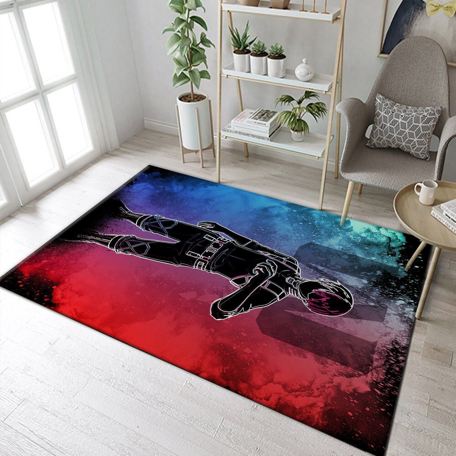 Soul Of Elemental Powers Manga Hero Area Rug, Kitchen Rug, Home US Decor - Indoor Outdoor Rugs