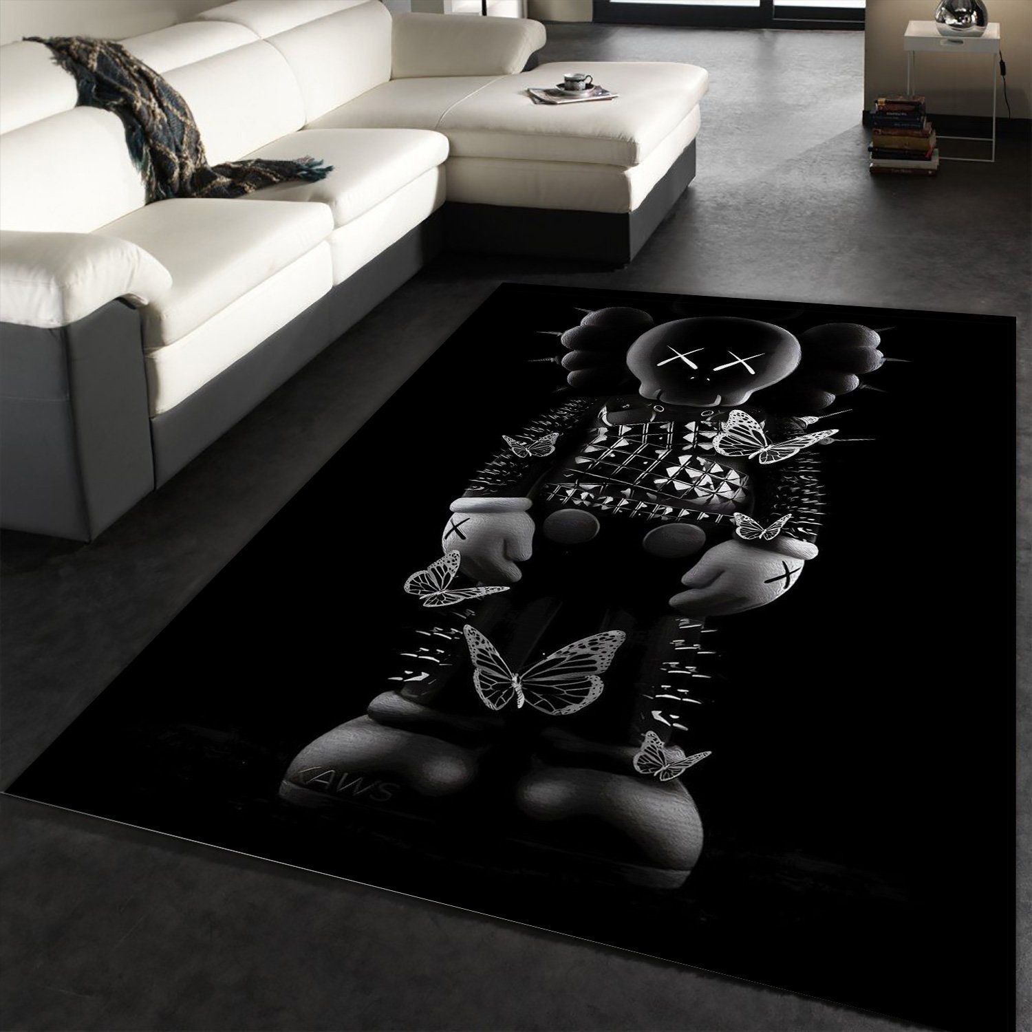 Kaws Rug Bedroom Rug Christmas Gift US Decor - Indoor Outdoor Rugs