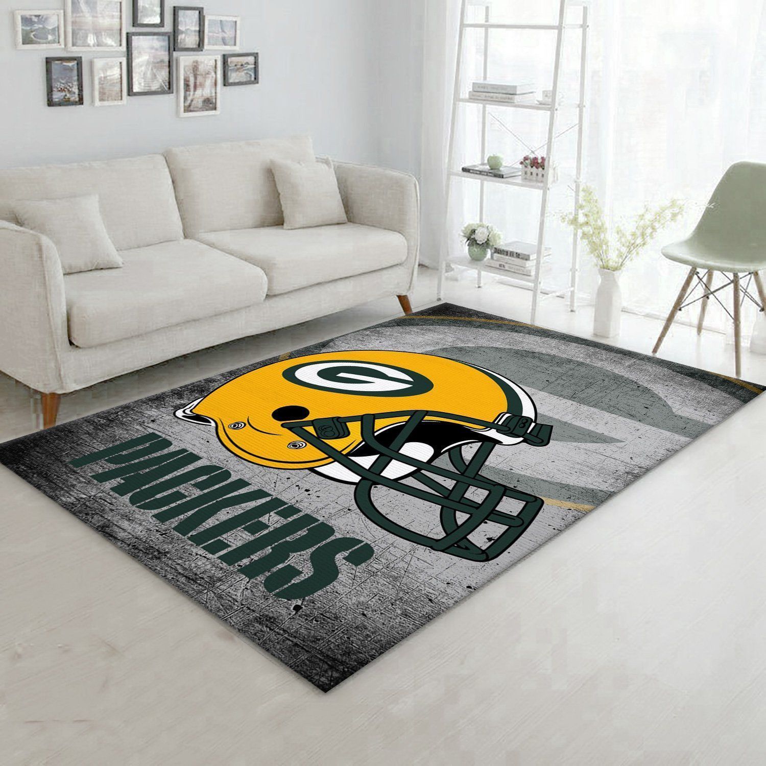 Green Bay Packers Football Nfl Football Team Area Rug For Gift Bedroom Rug Home Decor Floor Decor - Indoor Outdoor Rugs