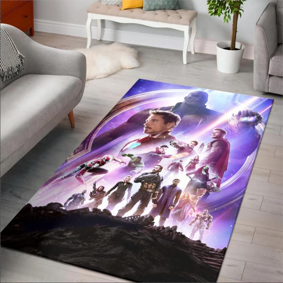 The Avengers Infinity War Area Rug Rugs For Living Room Rug Home Decor - Indoor Outdoor Rugs