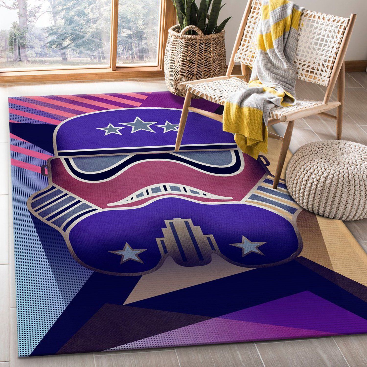 Supertrooper Star War Area Rug Carpet, Bedroom Rug, Christmas Gift US Decor - Indoor Outdoor Rugs