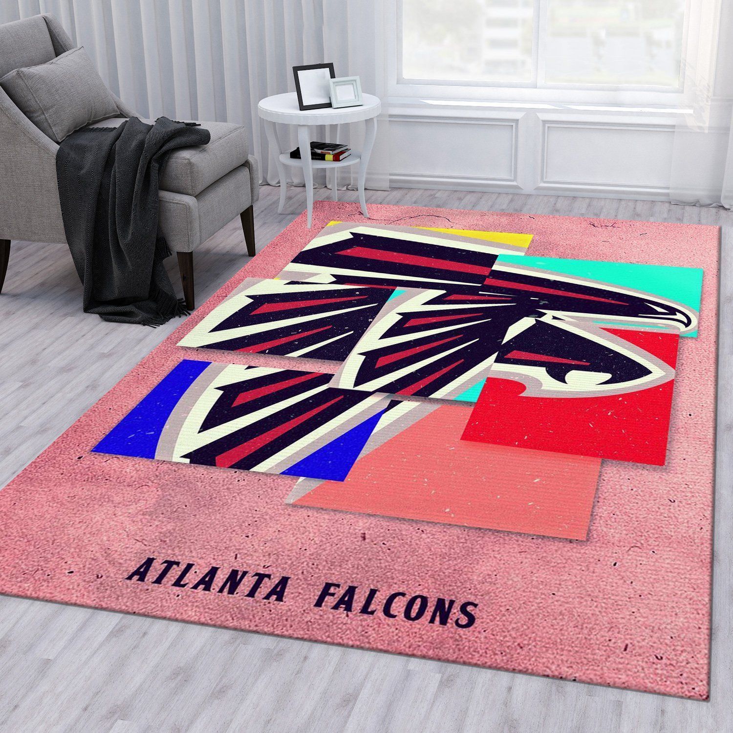 Arizona Cardinals NFL Rug Bedroom Rug Christmas Gift US Decor - Indoor Outdoor Rugs