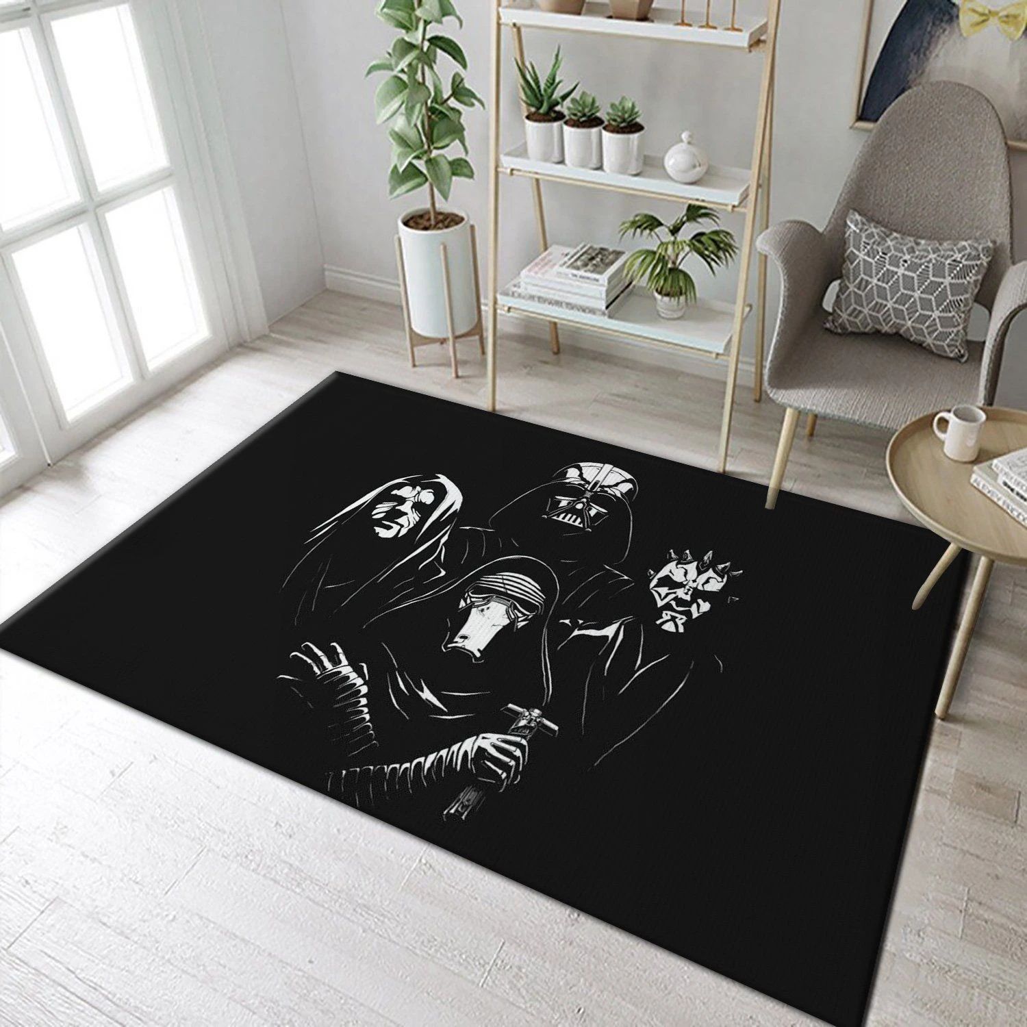 Star Wars Crossover Queen Area Rug Geeky Carpet home decor Bedroom Living Room decor - Indoor Outdoor Rugs