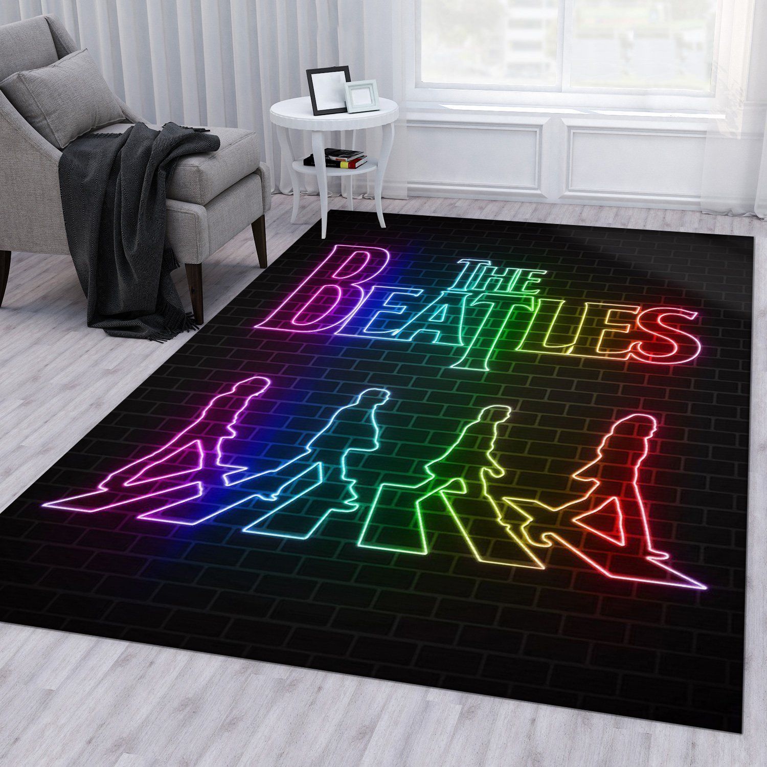 The Beatles Area Rug For Christmas Living Room Rug Home US Decor - Indoor Outdoor Rugs