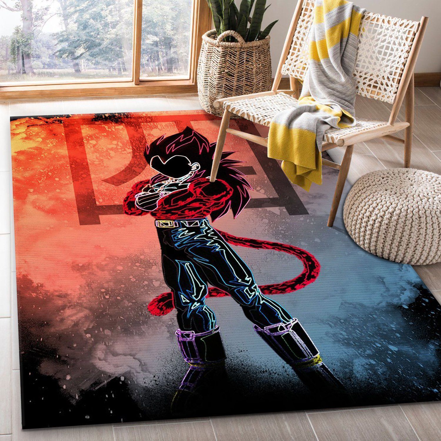 Soul Of The Fourth Form 2 Manga Hero Area Rug, Living room and bedroom Rug, Home Decor Floor Decor - Indoor Outdoor Rugs