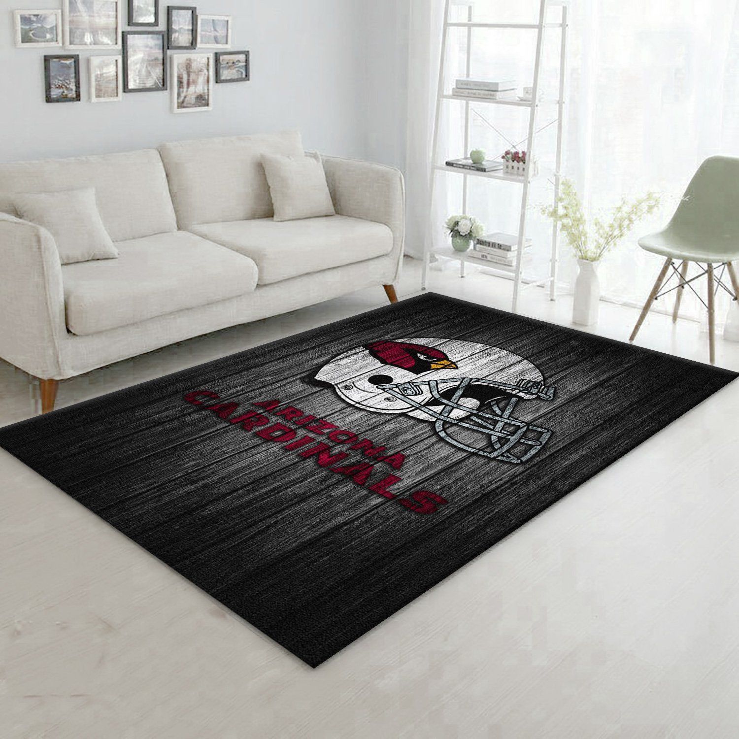 Arizona Cardinals Nfl Area Rug Living Room Rug US Gift Decor - Indoor Outdoor Rugs