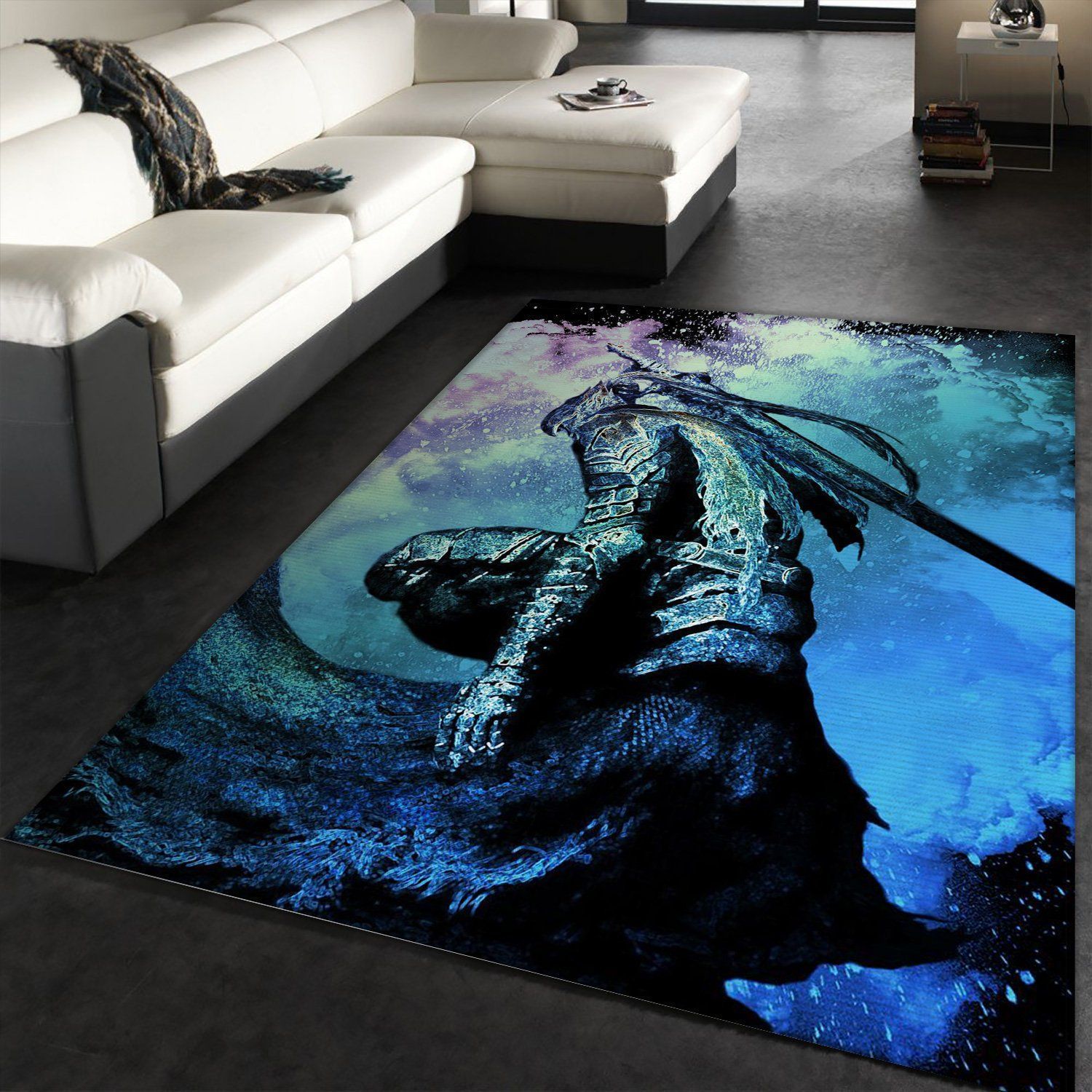 Soul Of Artorias Anime Hero Area Rug, Living Room Rug, Home US Decor - Indoor Outdoor Rugs