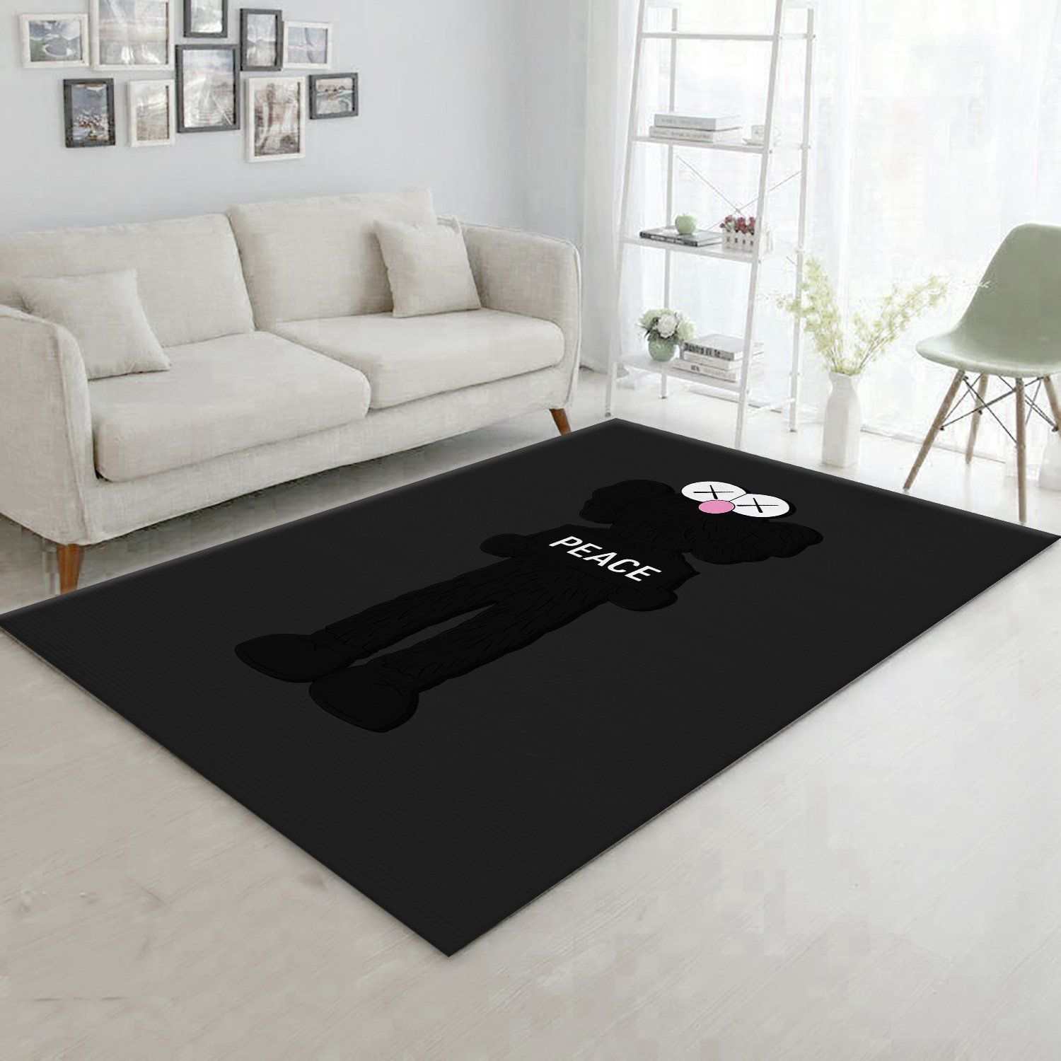 Kaws Area Rugs Fashion Brand Rug Home Decor Floor Decor - Indoor Outdoor Rugs