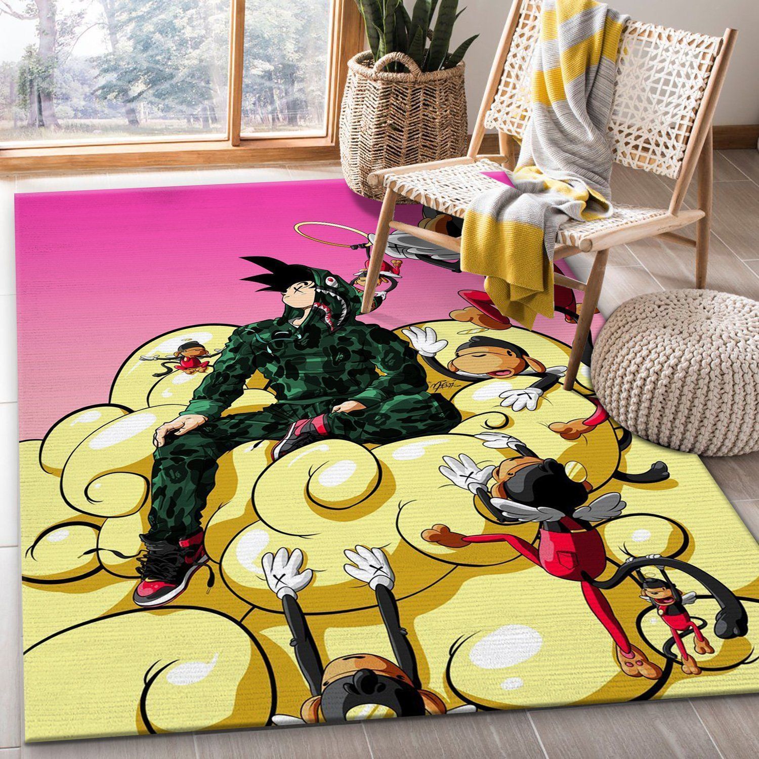 Bape Rugs Living Room Rug Christmas Gift US Decor - Indoor Outdoor Rugs