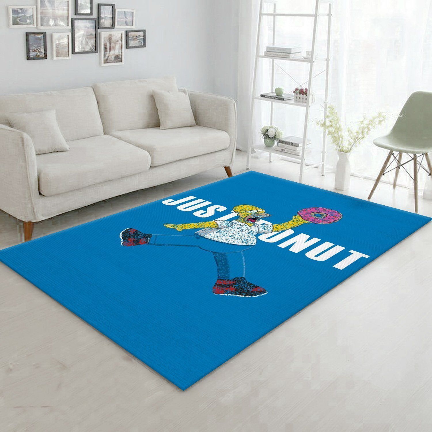 Just Donut Simpson Jordan Area Rug For Christmas Bedroom Rug US Gift Decor - Indoor Outdoor Rugs